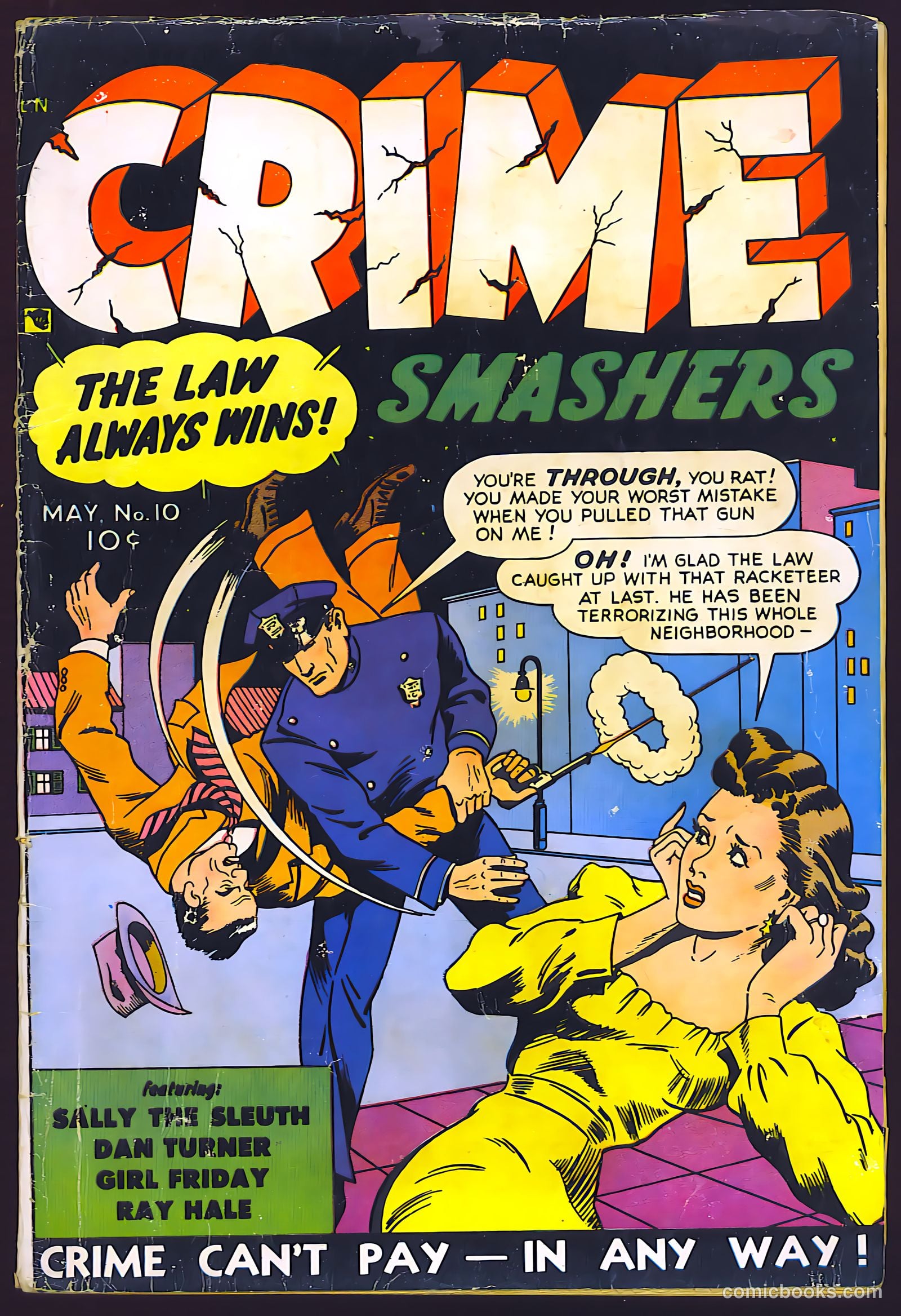 Crime Smashers #10 (1942) — page 1
