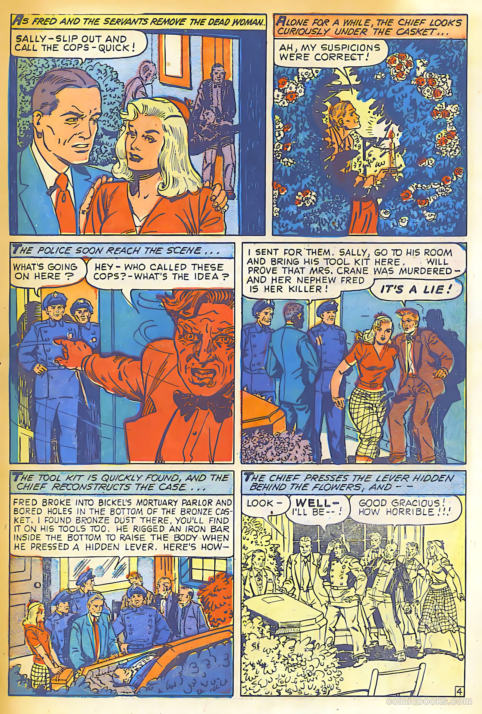 Crime Smashers #10 (1942) — page 28