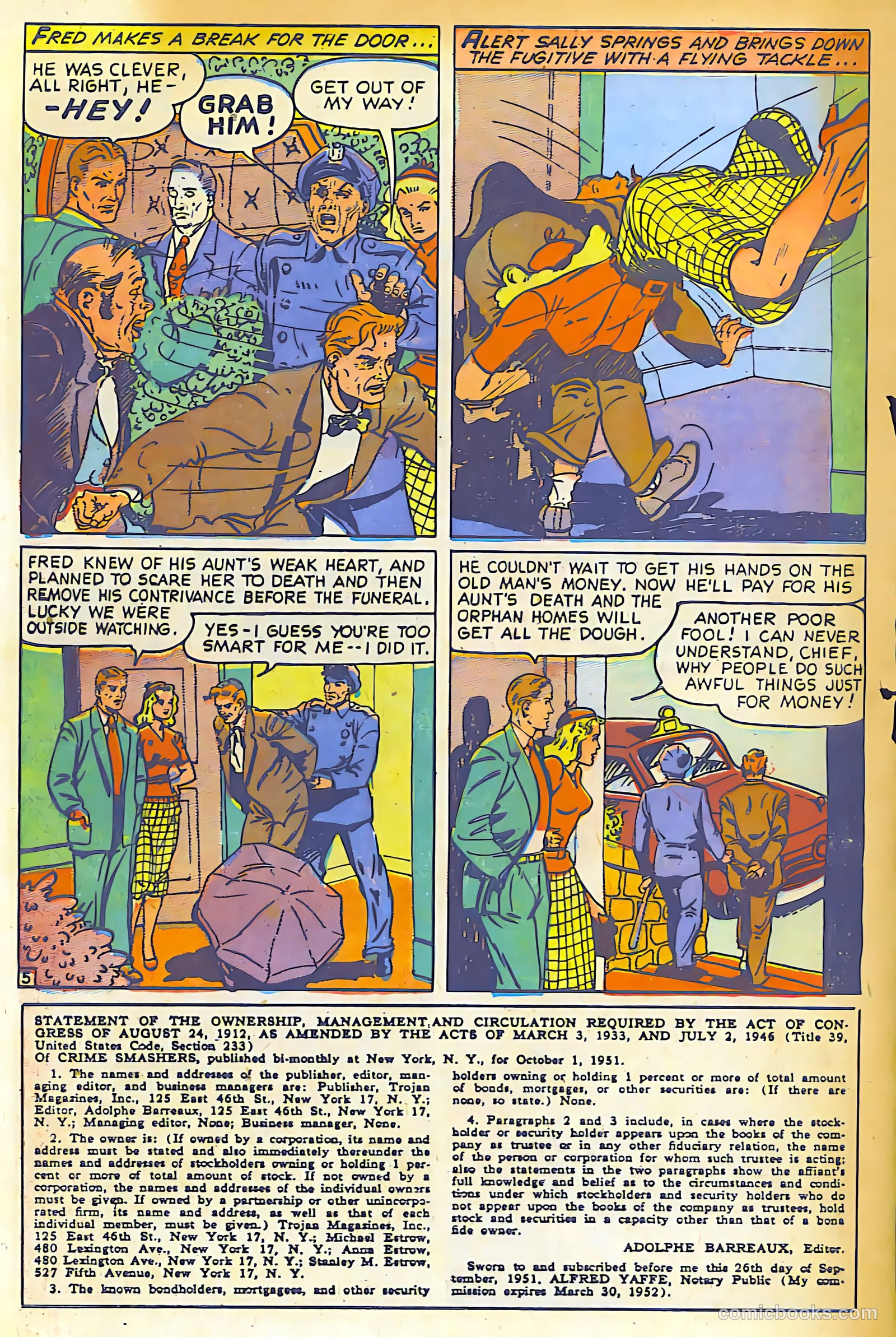 Crime Smashers #10 (1942) — page 29