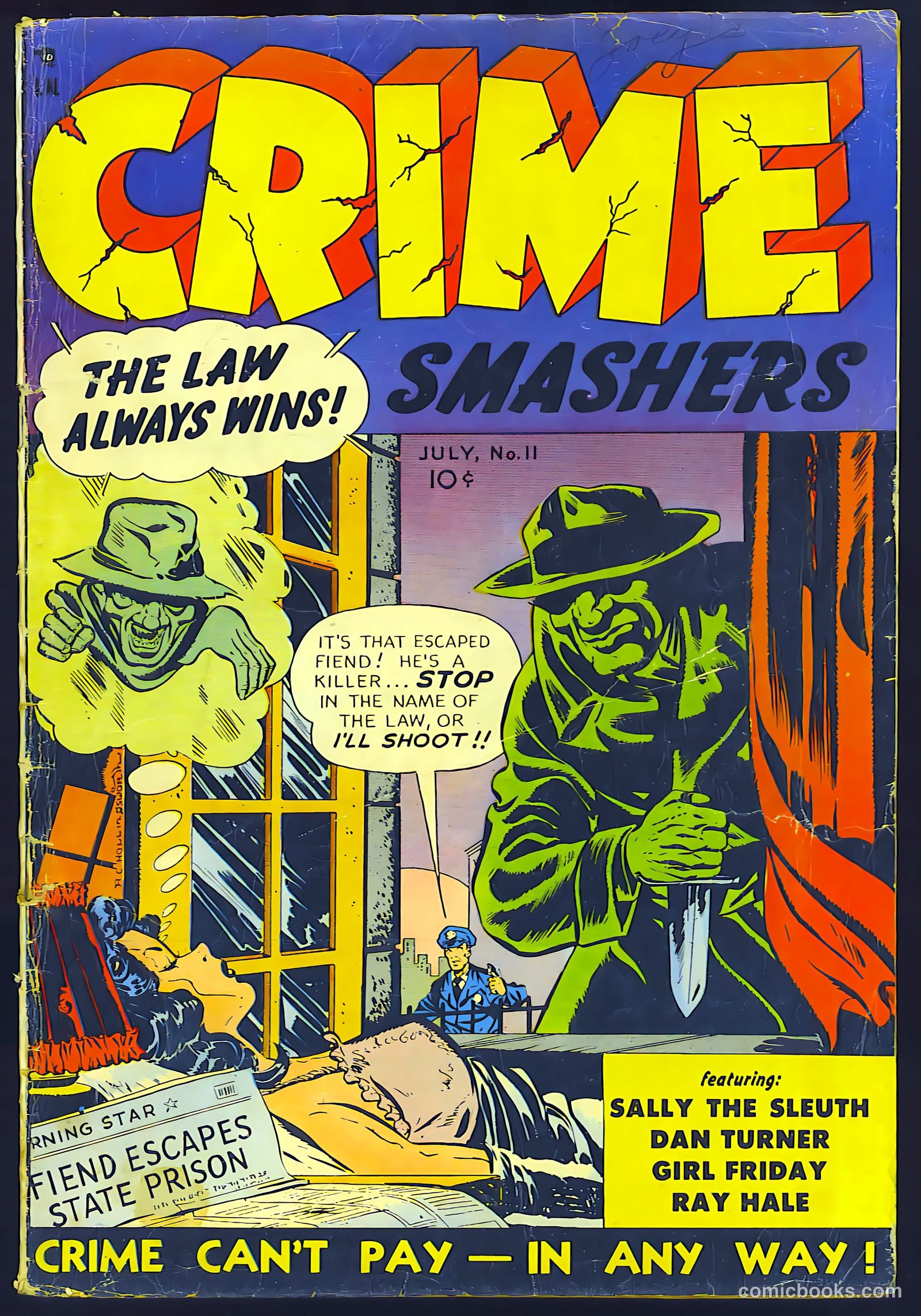 Crime Smashers #11 (1947) — page 1
