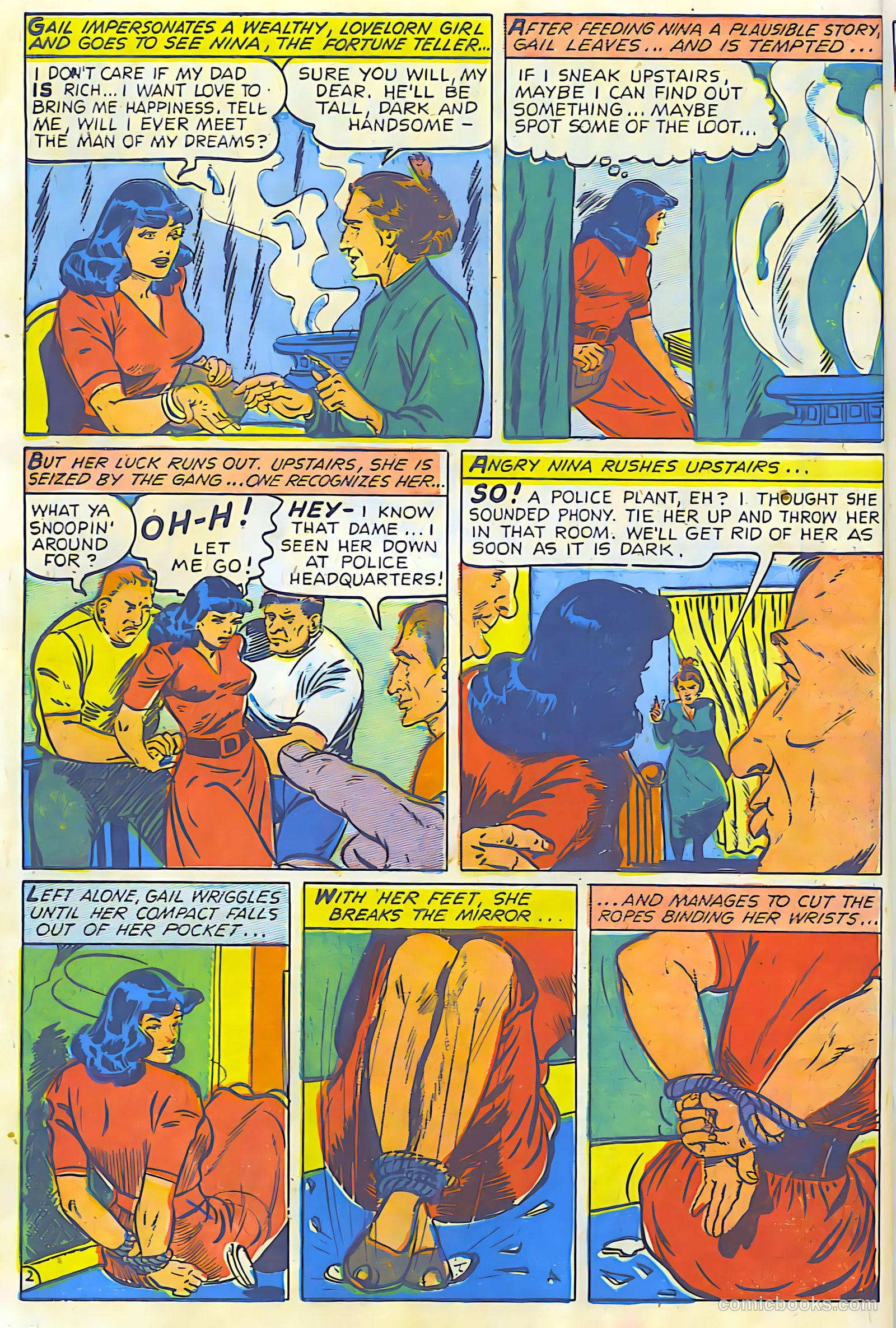 Crime Smashers #12 (1952, Trojan Magazines) — page 3 of 29