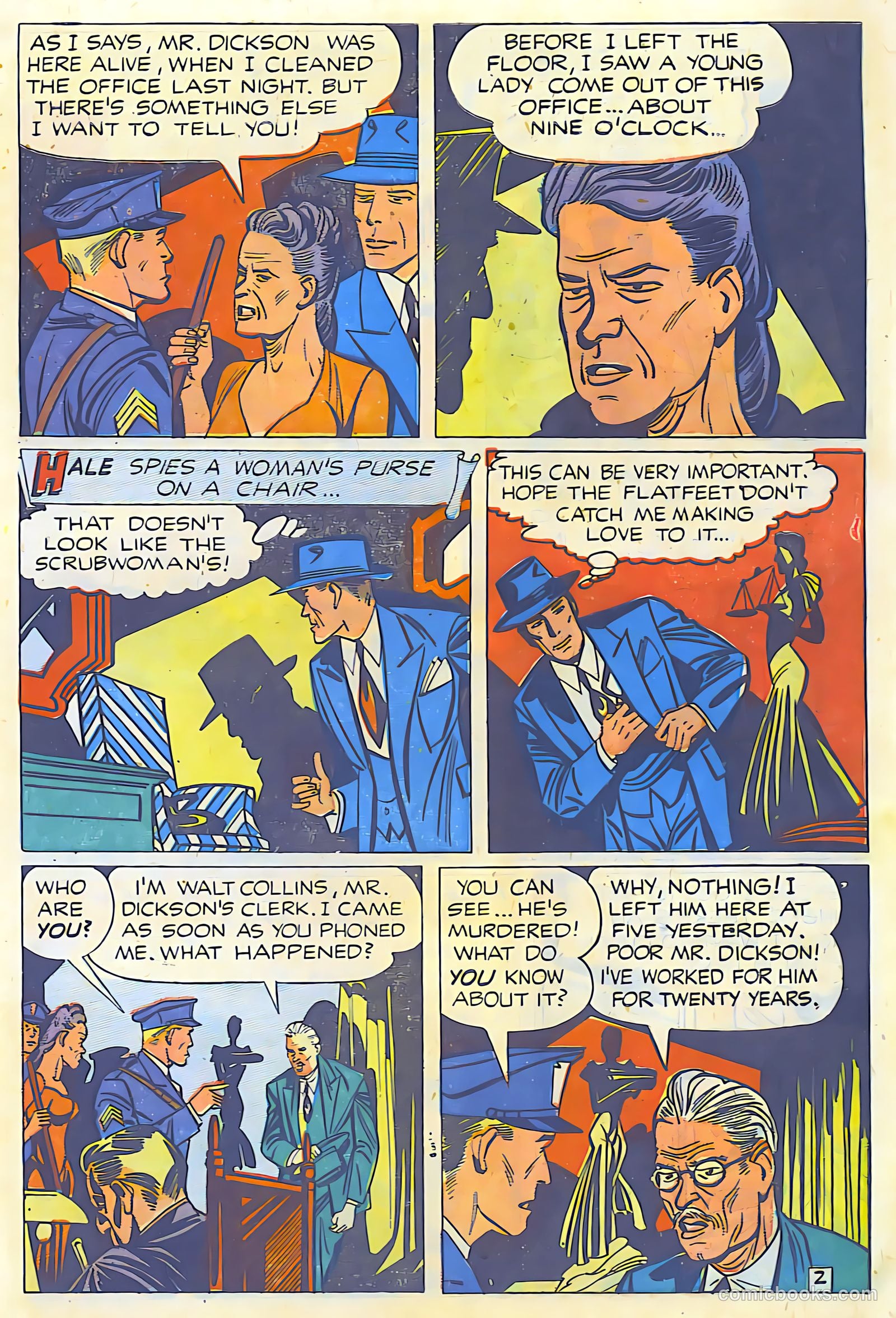 Crime Smashers #12 (1952, Trojan Magazines) — page 8 of 29