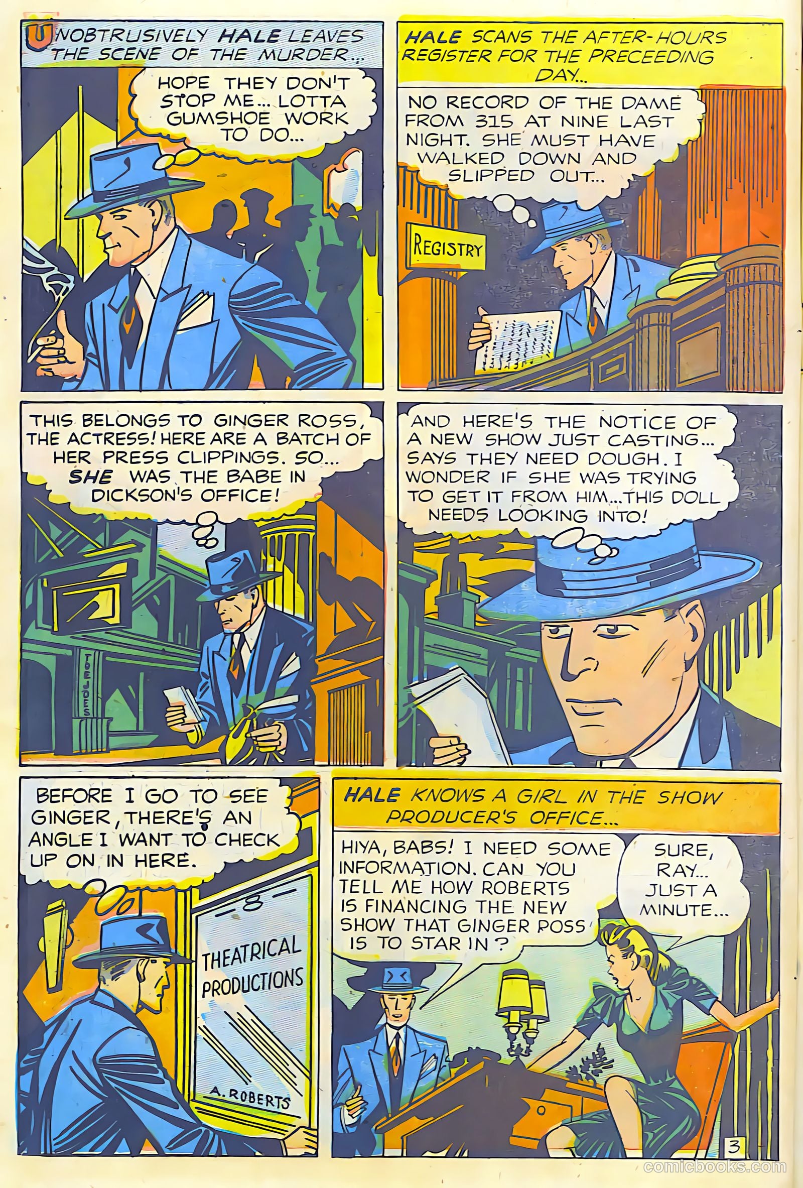 Crime Smashers #12 (1952, Trojan Magazines) — page 9 of 29