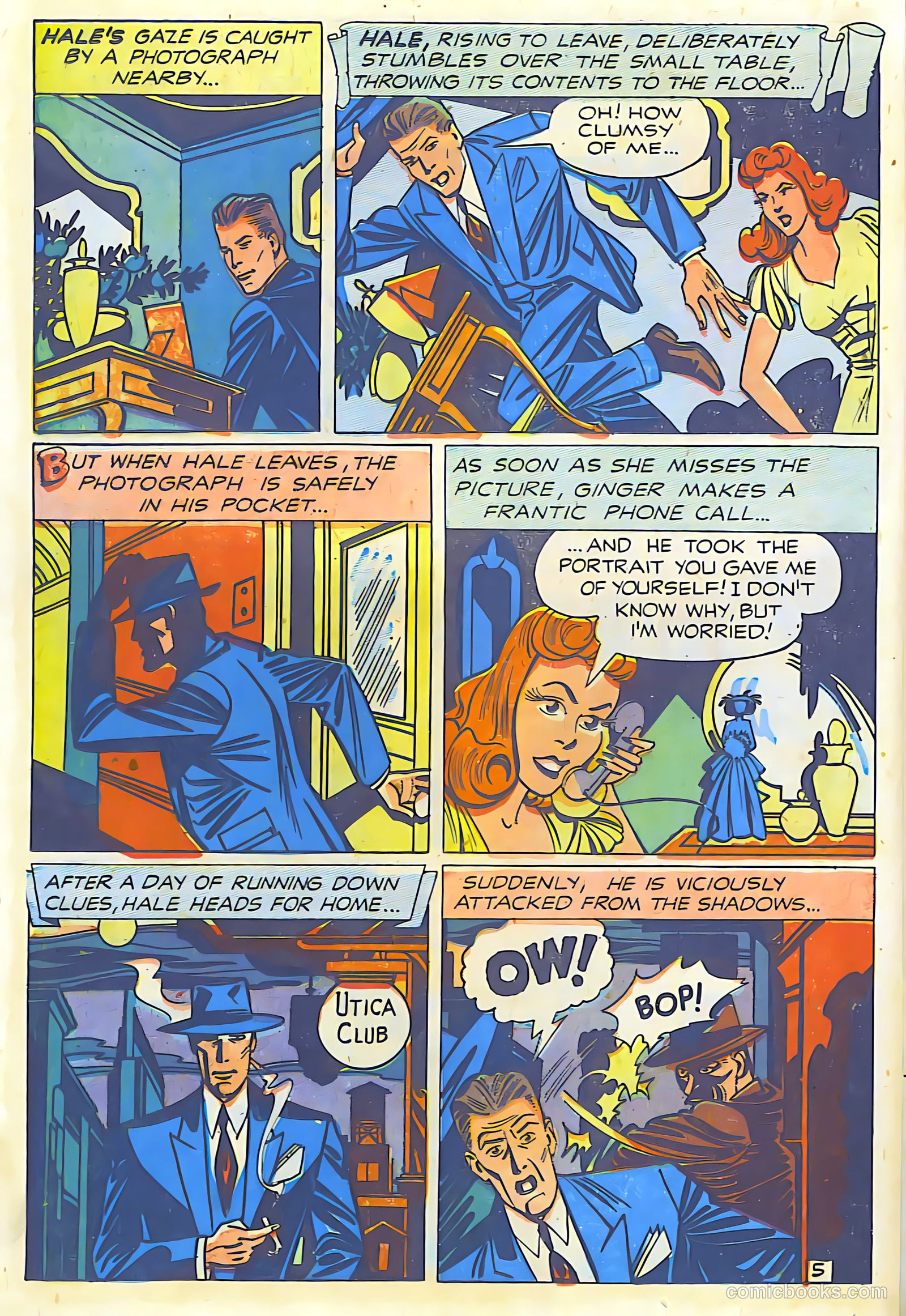 Crime Smashers #12 (1952, Trojan Magazines) — page 11 of 29