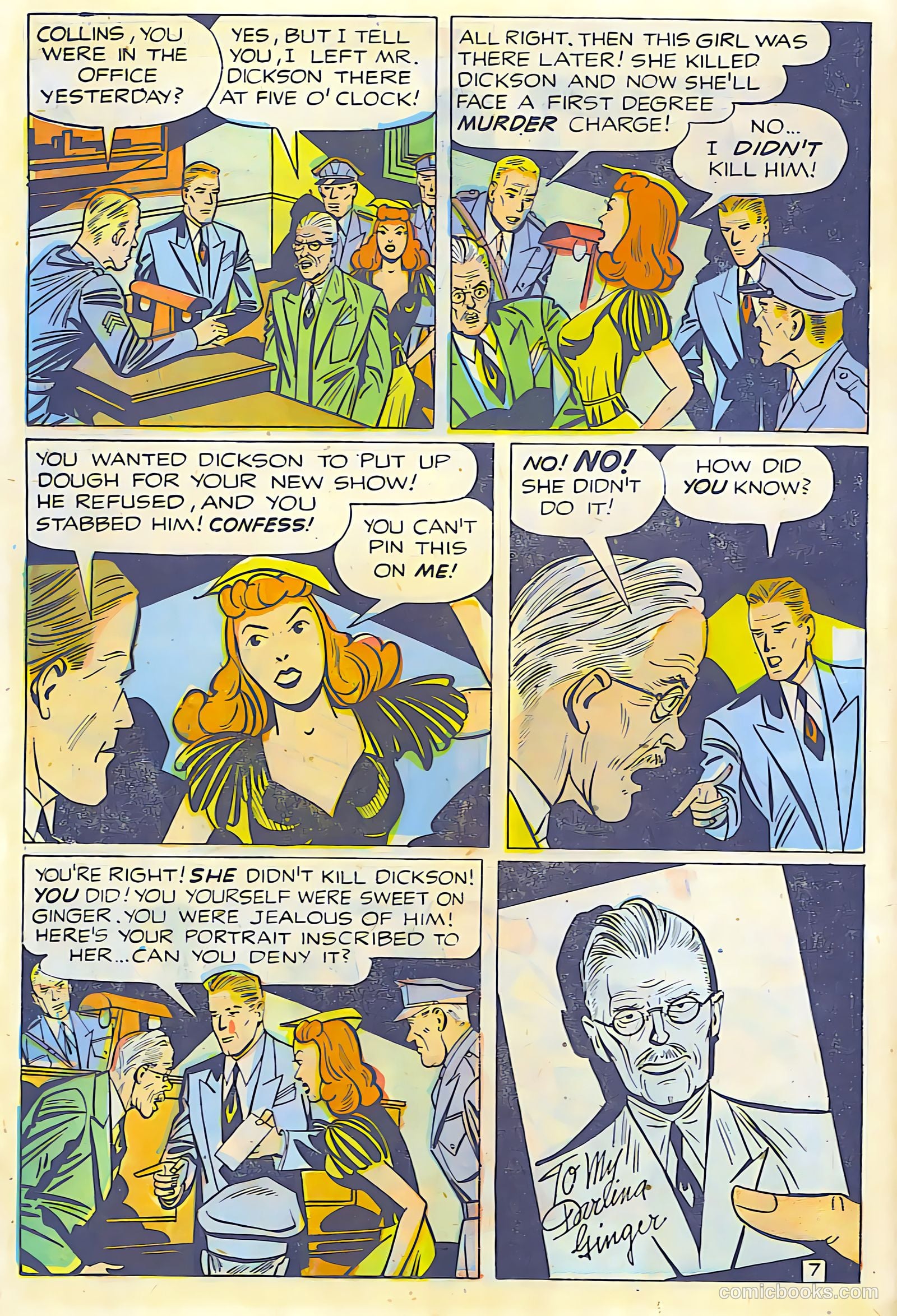 Crime Smashers #12 (1952, Trojan Magazines) — page 13 of 29