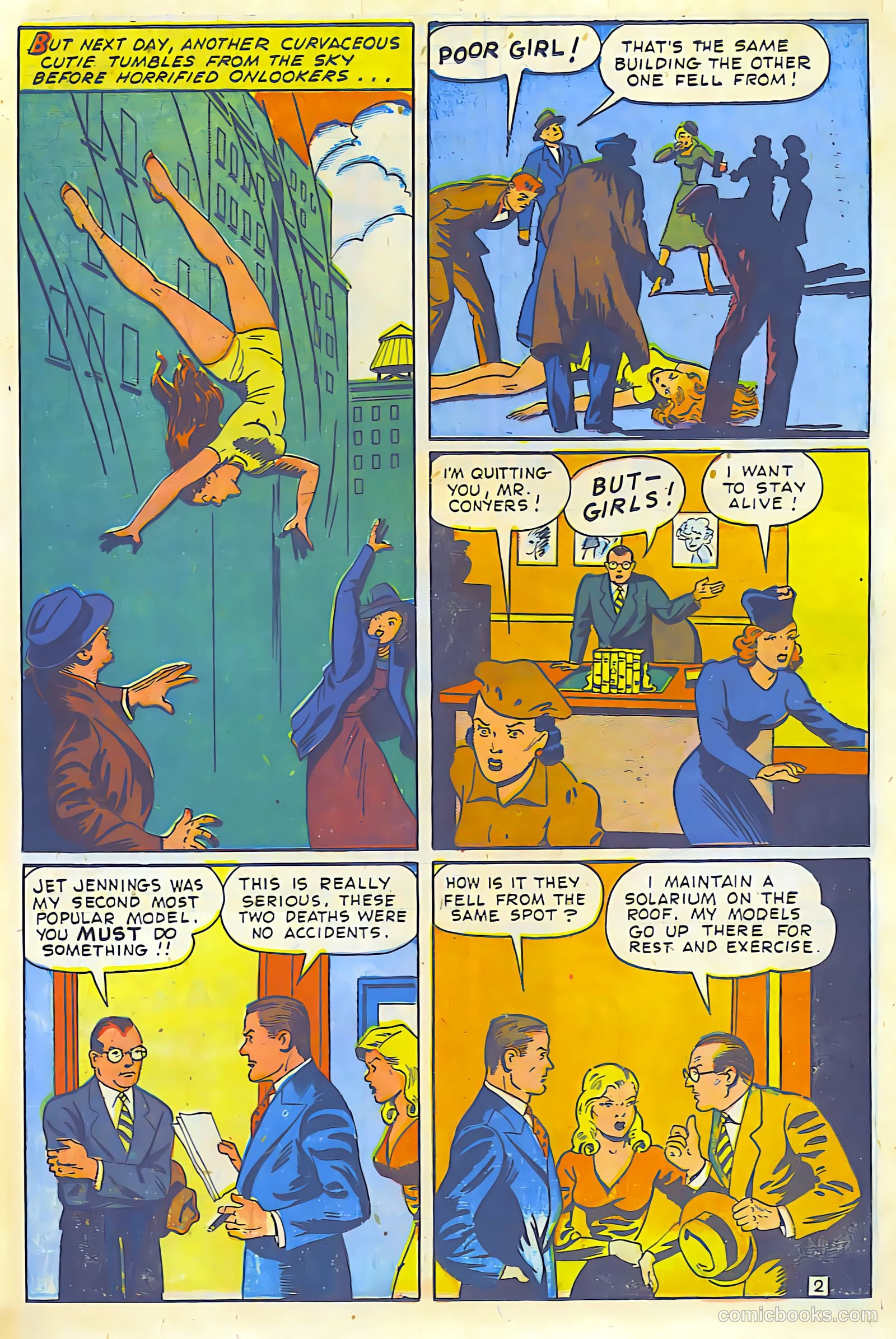 Crime Smashers #12 (1952, Trojan Magazines) — page 16 of 29