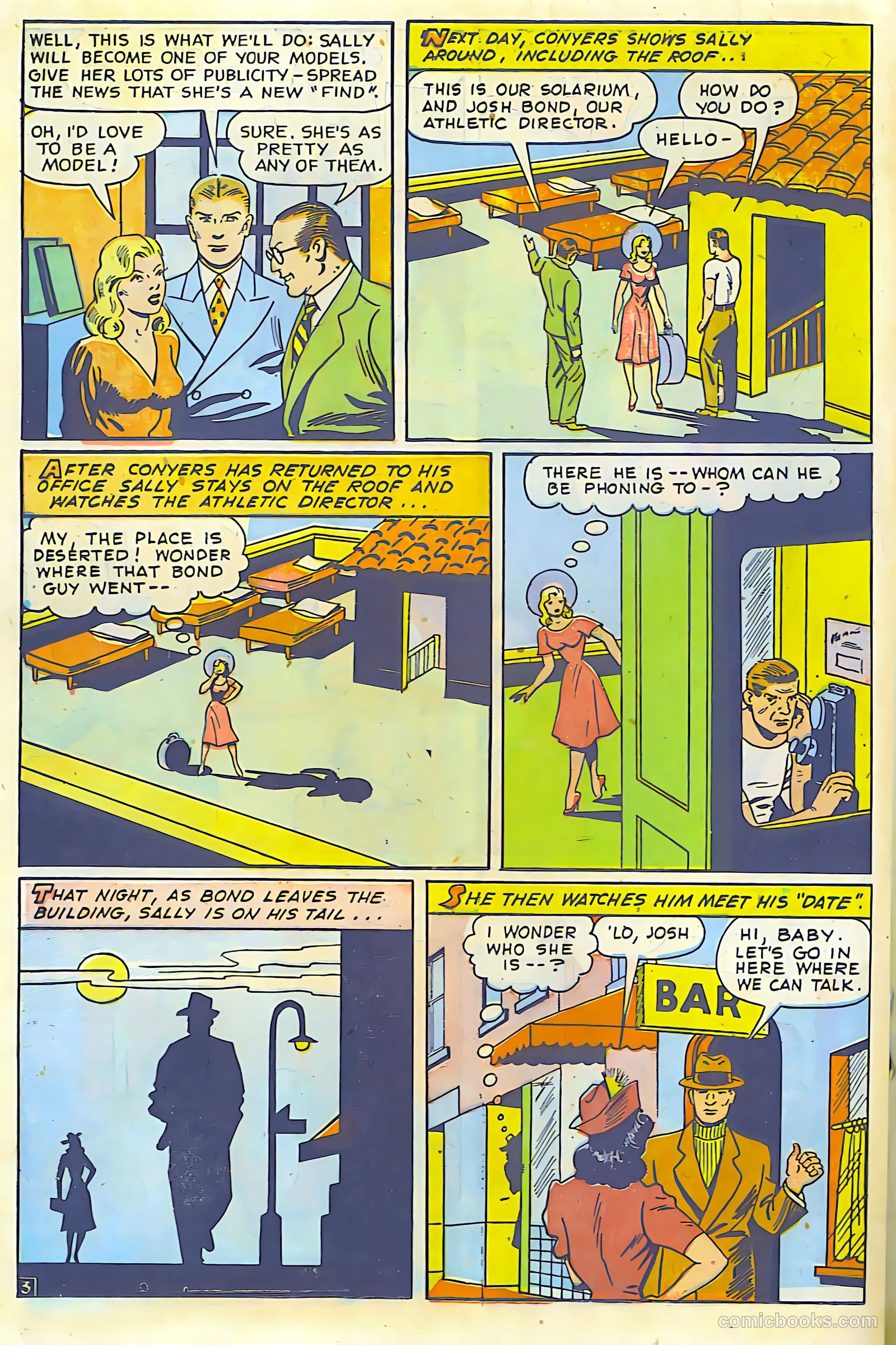 Crime Smashers #12 (1952, Trojan Magazines) — page 17 of 29