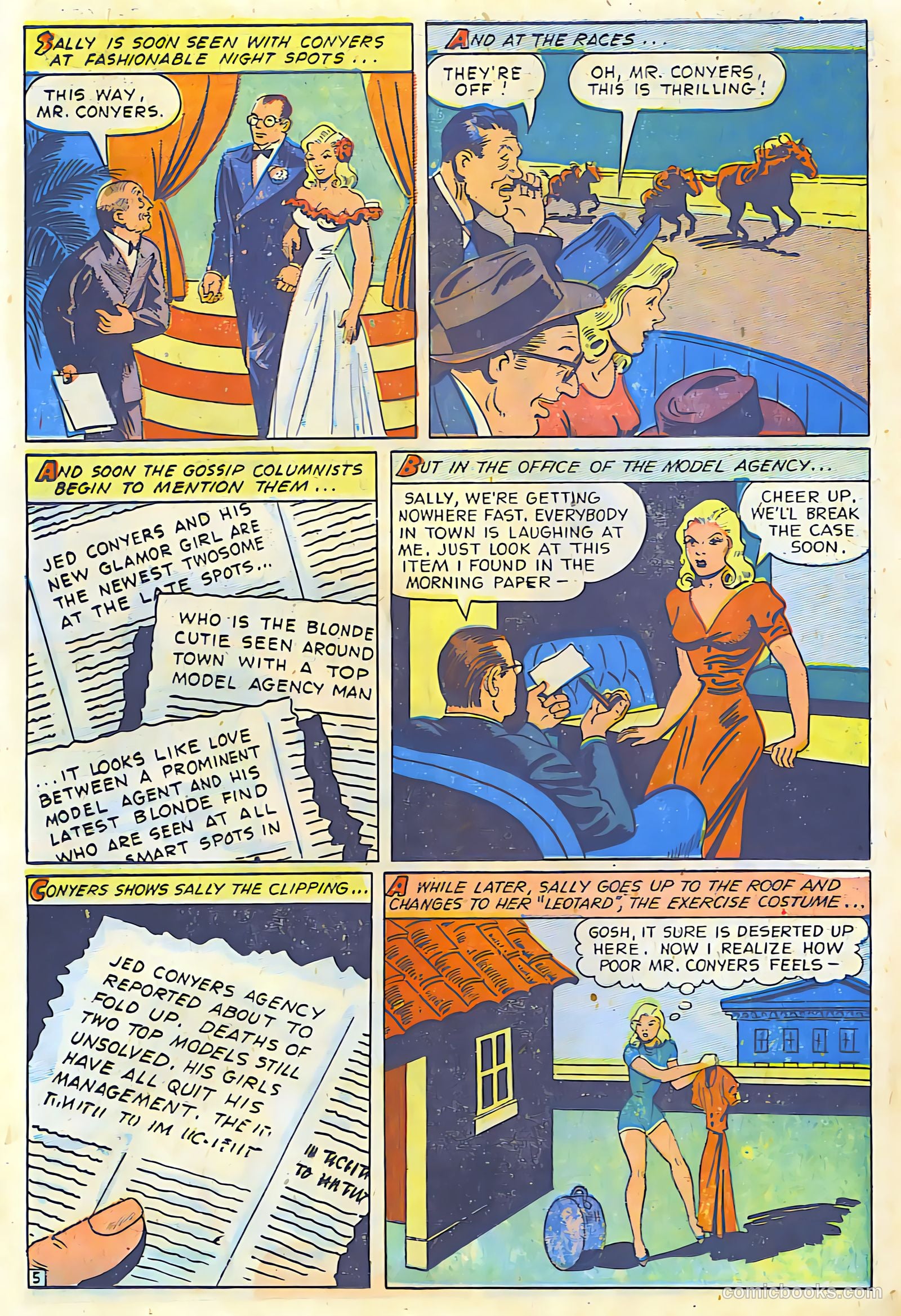 Crime Smashers #12 (1952, Trojan Magazines) — page 19 of 29