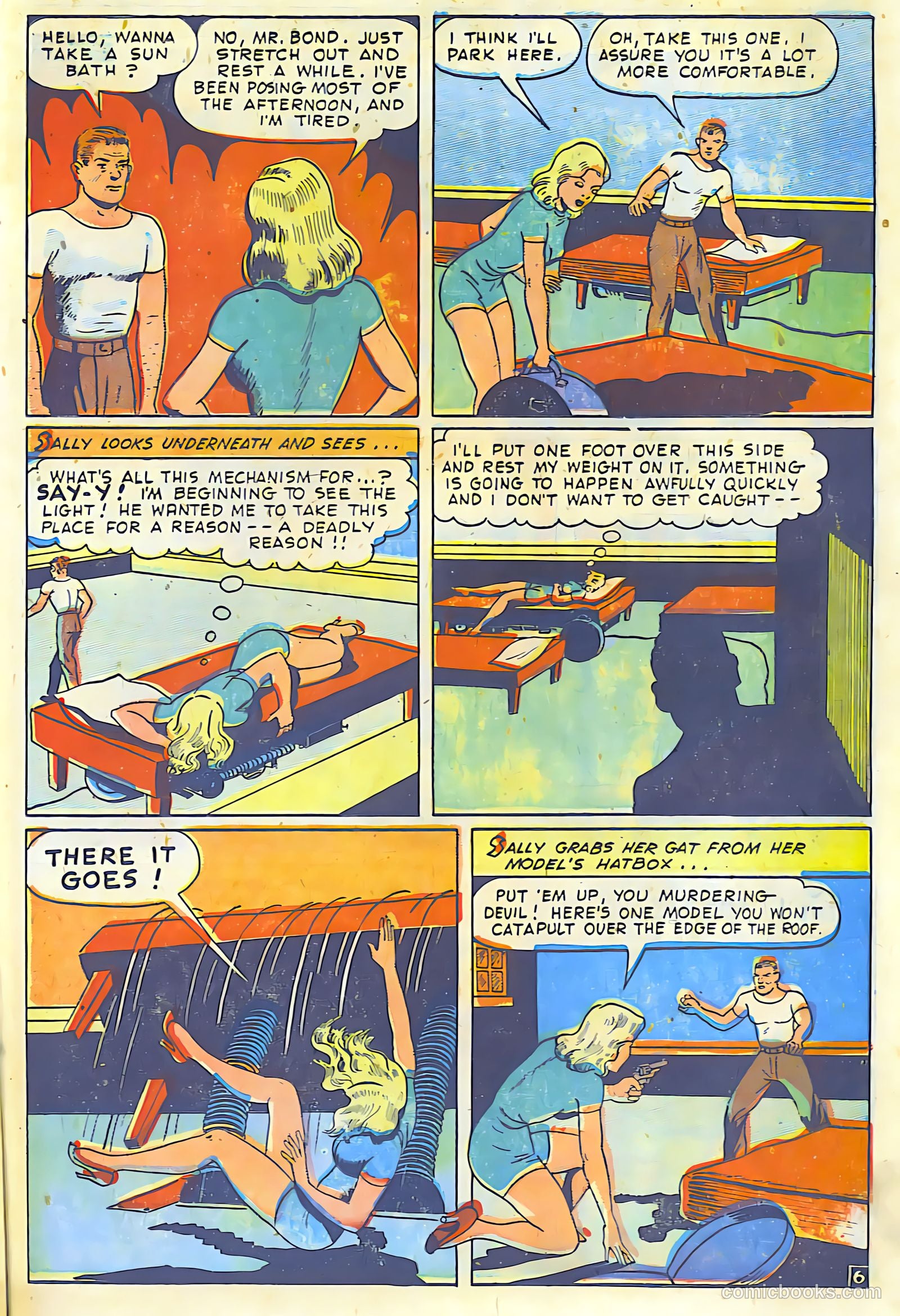 Crime Smashers #12 (1952, Trojan Magazines) — page 20 of 29