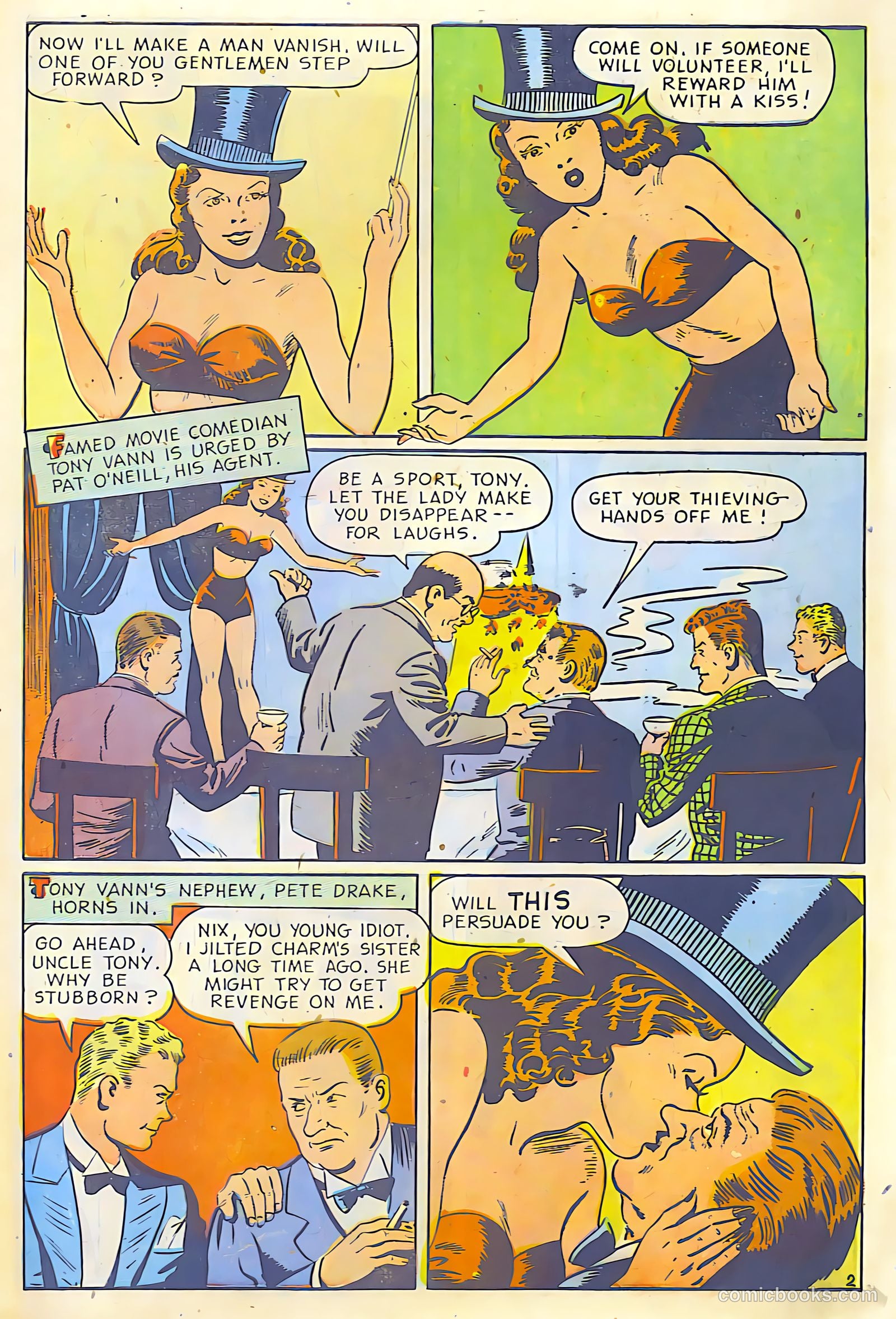 Crime Smashers #12 (1952, Trojan Magazines) — page 23 of 29