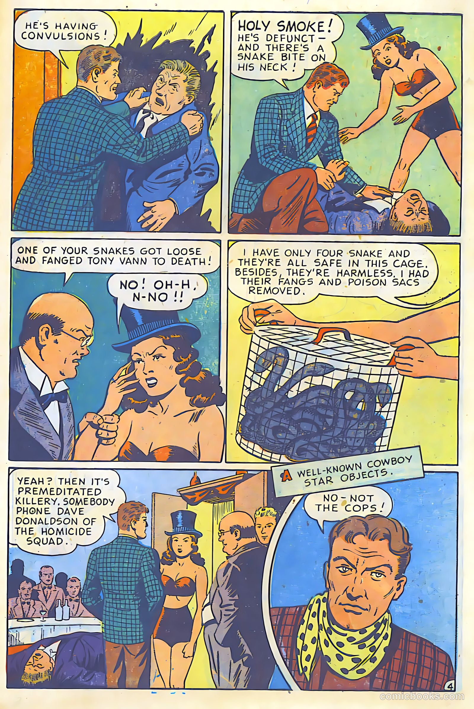Crime Smashers #12 (1952, Trojan Magazines) — page 25 of 29