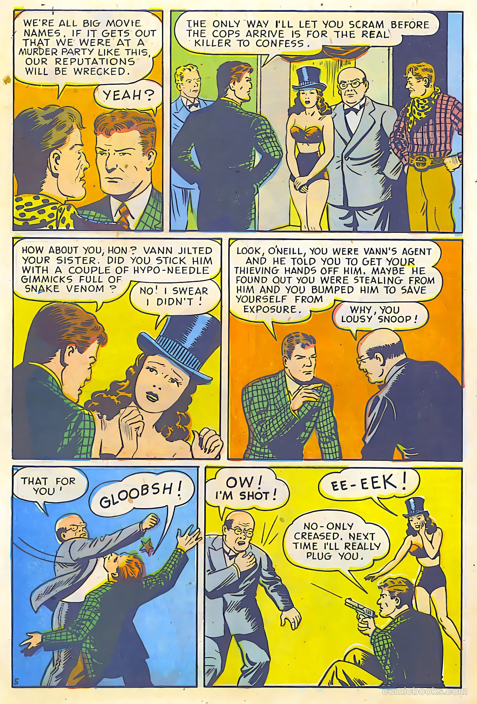 Crime Smashers #12 (1952, Trojan Magazines) — page 26 of 29