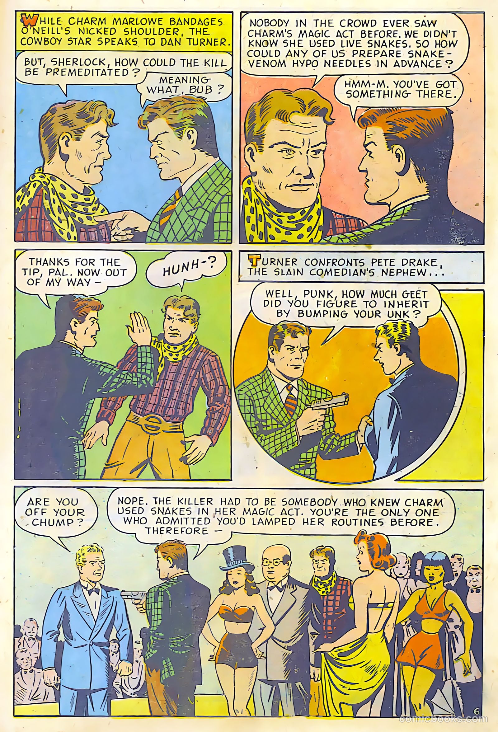 Crime Smashers #12 (1952, Trojan Magazines) — page 27 of 29