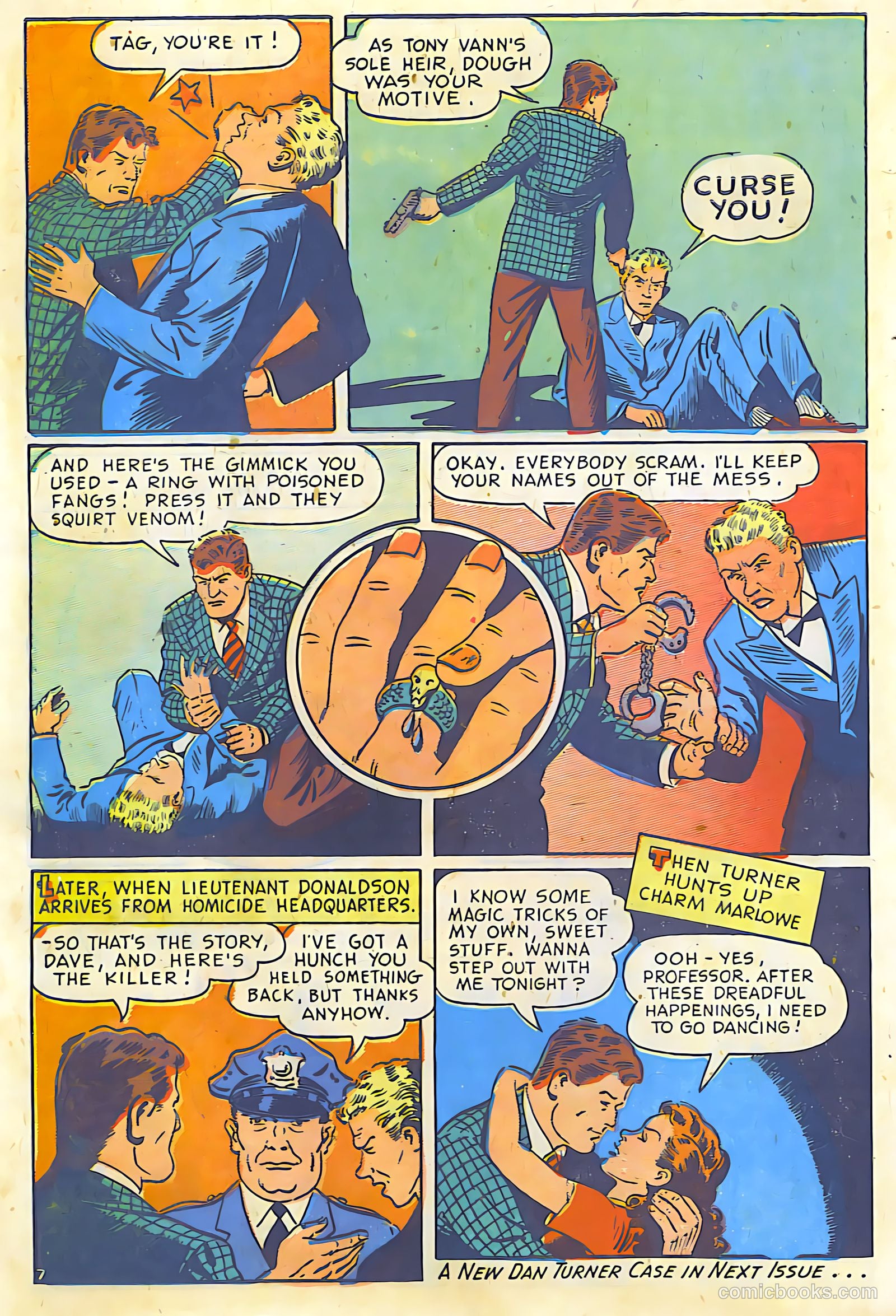 Crime Smashers #12 (1952, Trojan Magazines) — page 28 of 29