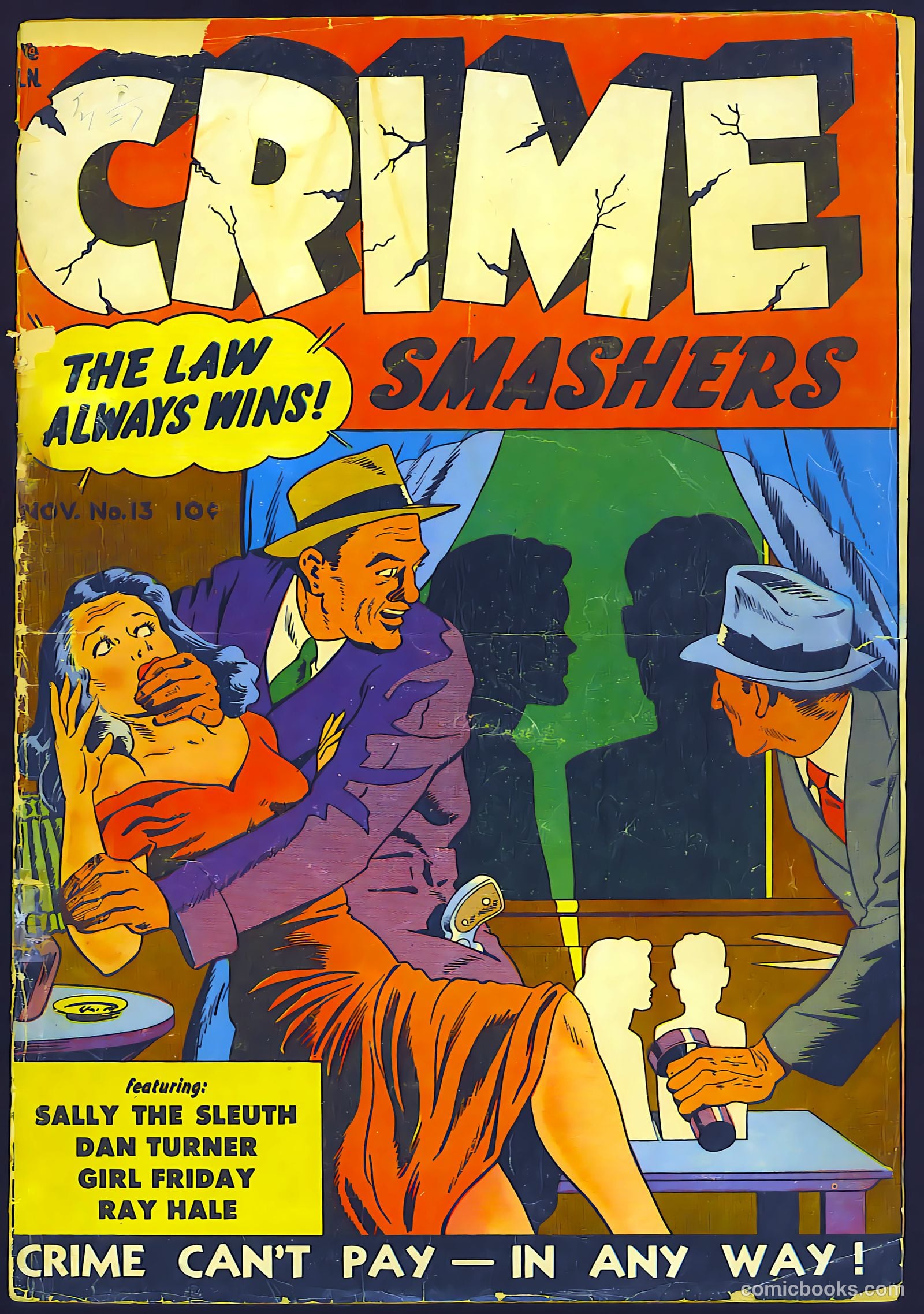 Crime Smashers #13 (1952) — page 1
