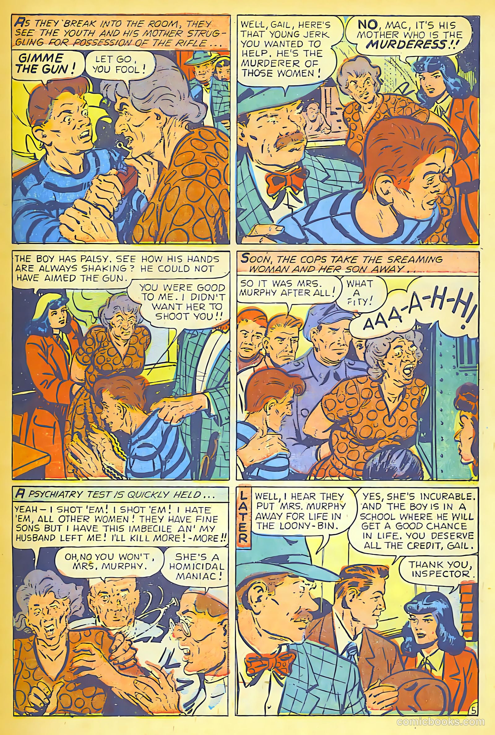 Crime Smashers #13 (1952) — page 6