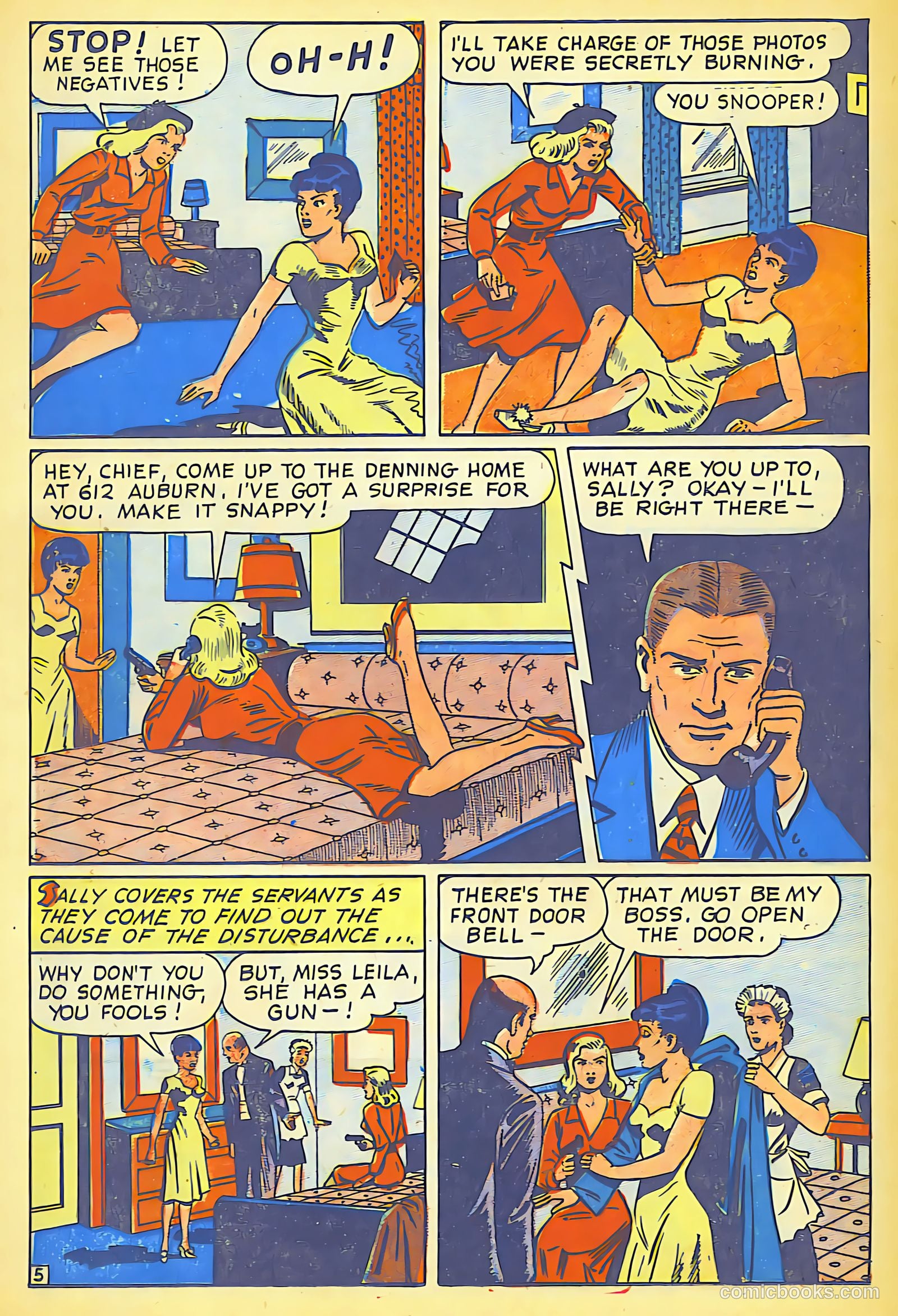 Crime Smashers #13 (1952) — page 19