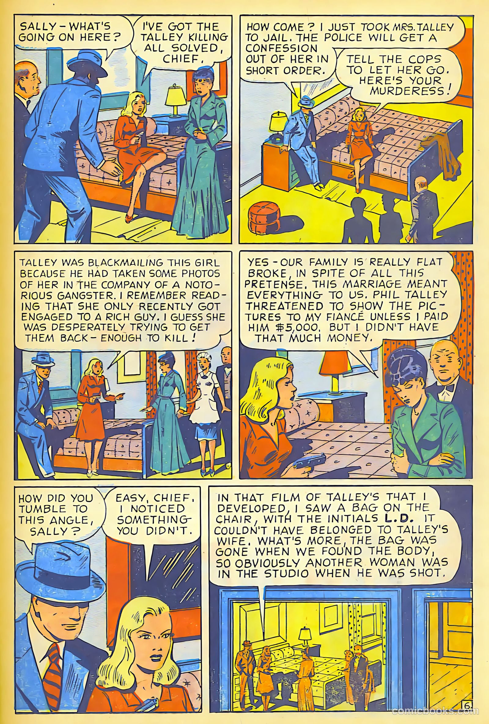 Crime Smashers #13 (1952) — page 20