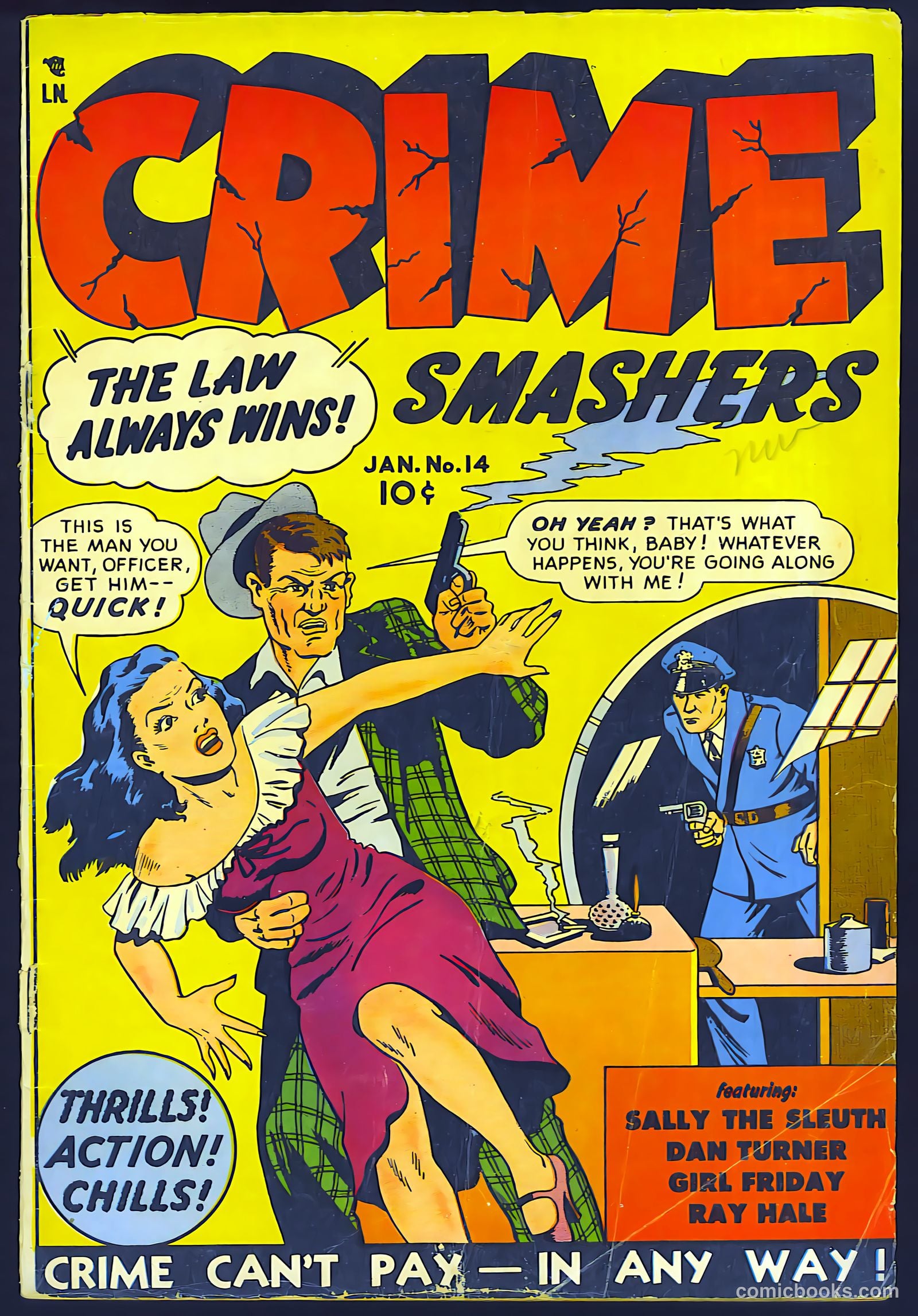 Crime Smashers #14 (1947) — page 1