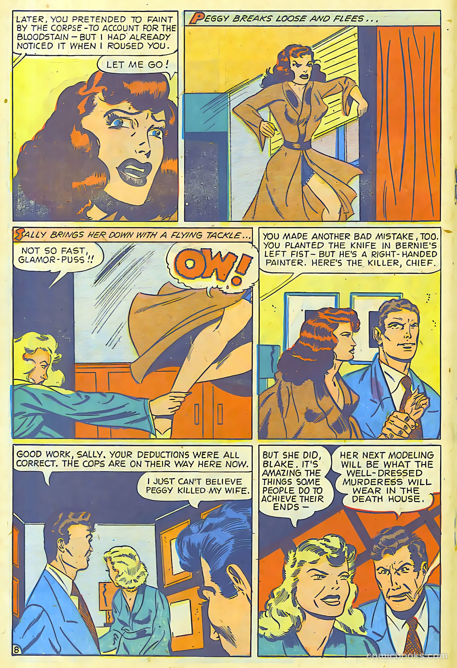 Crime Smashers #14 (1947) — page 17