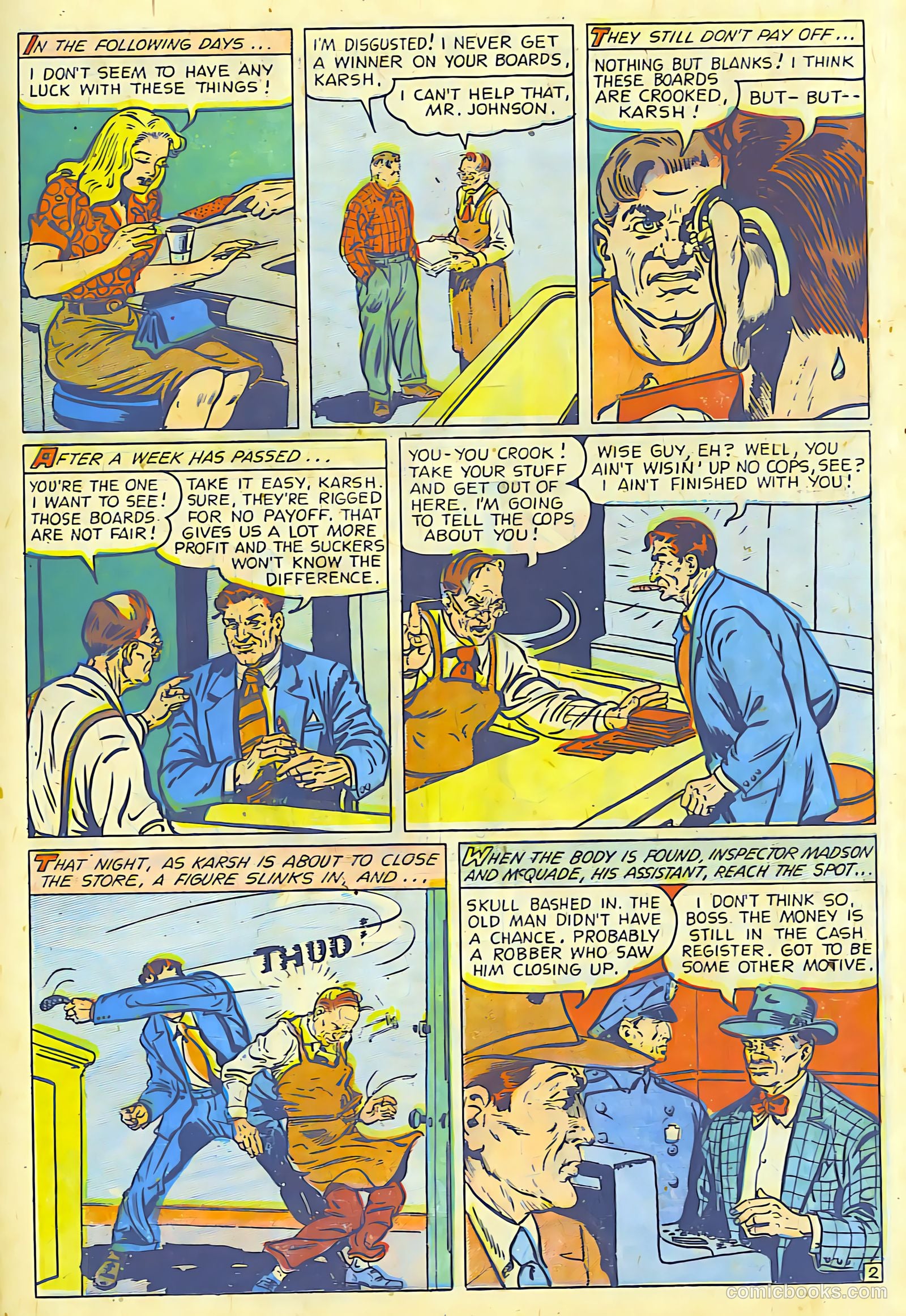 Crime Smashers #14 (1947) — page 20