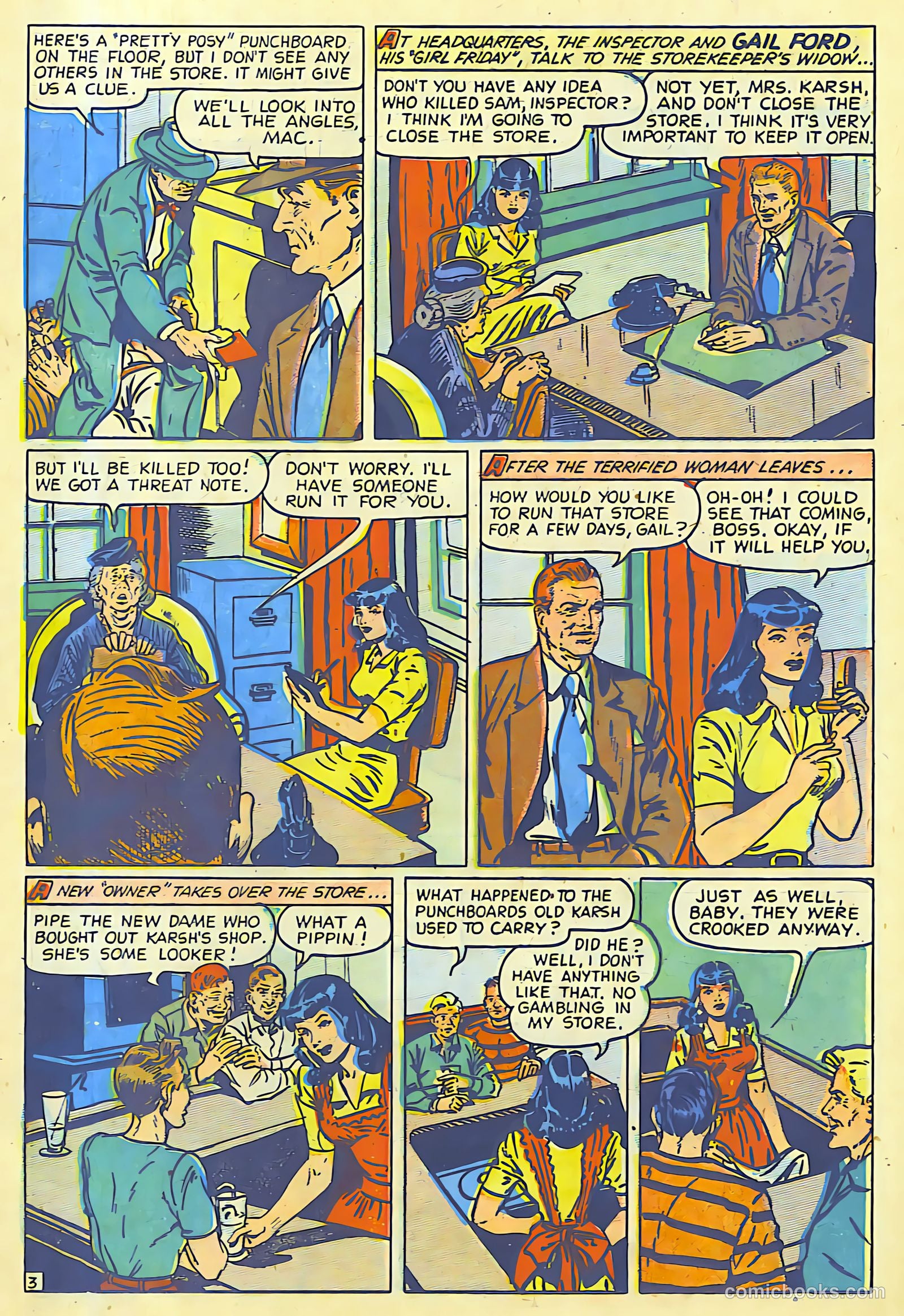 Crime Smashers #14 (1947) — page 21