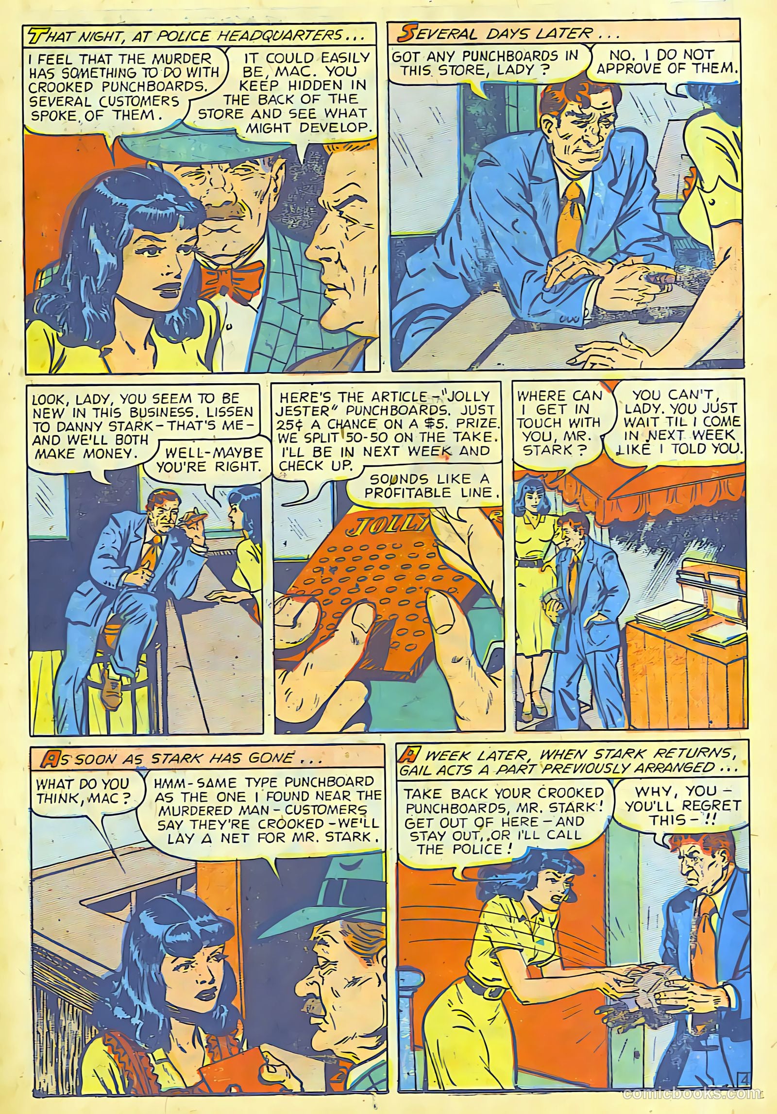 Crime Smashers #14 (1947) — page 22