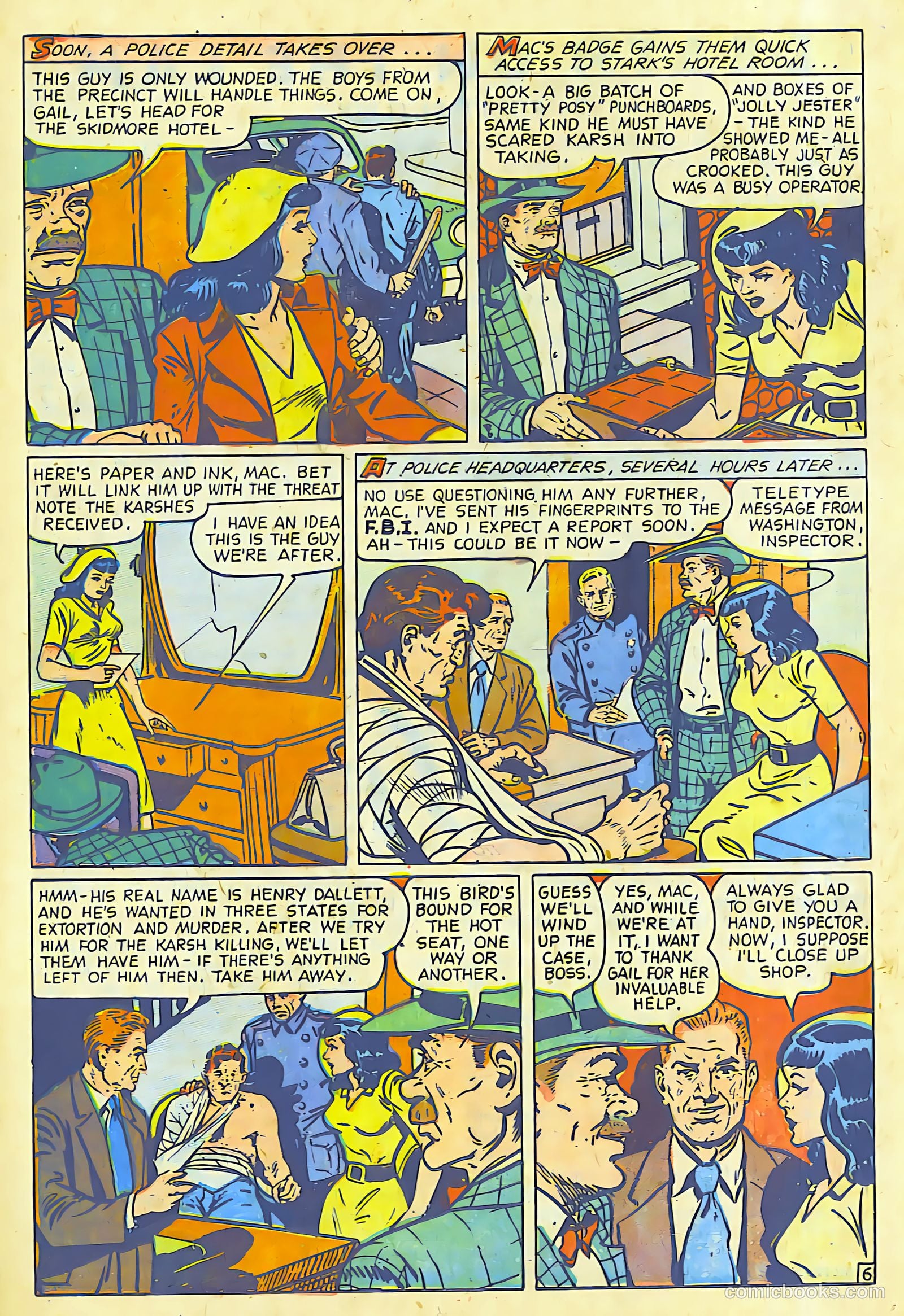 Crime Smashers #14 (1947) — page 24