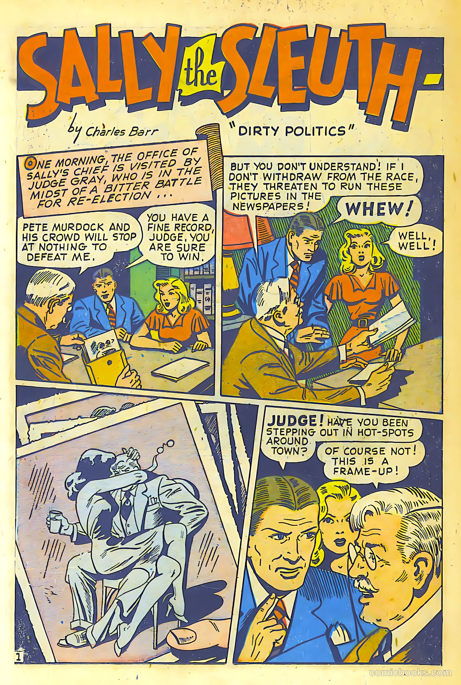Crime Smashers #3 (1951) — page 17 of 31