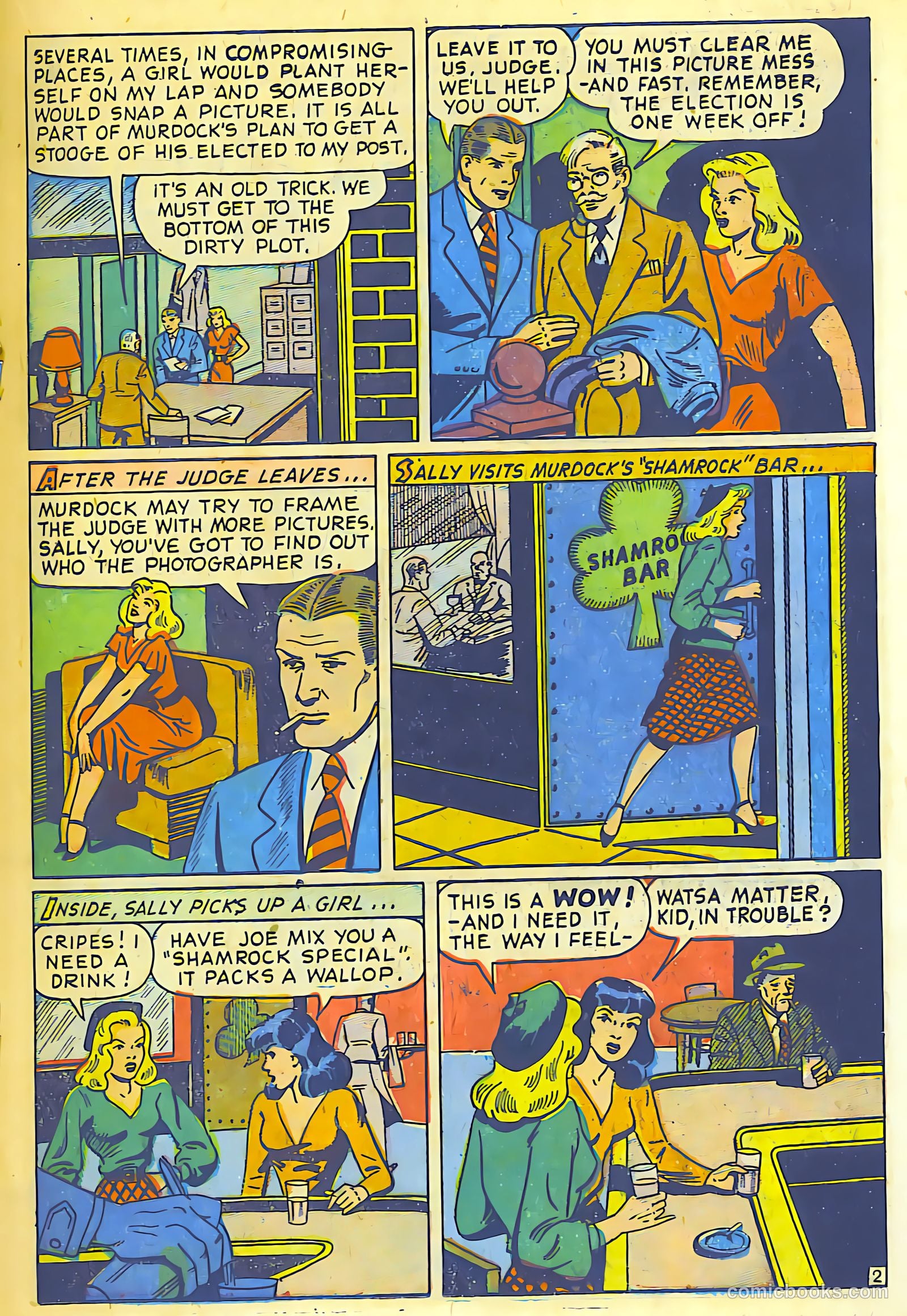 Crime Smashers #3 (1951) — page 18 of 31