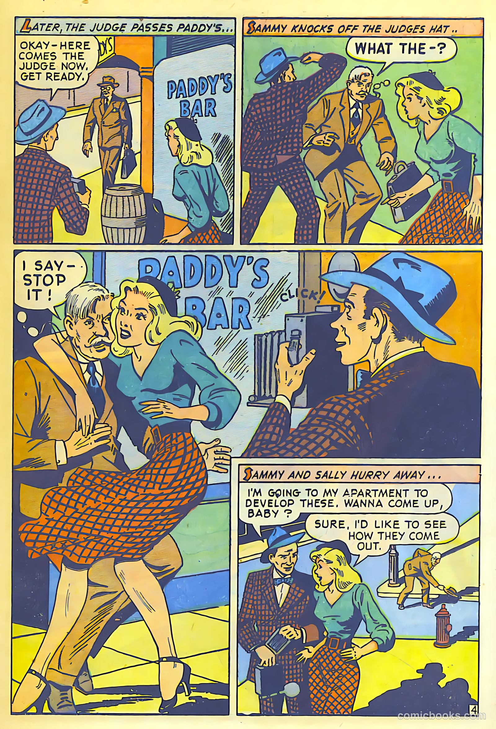 Crime Smashers #3 (1951) — page 20 of 31