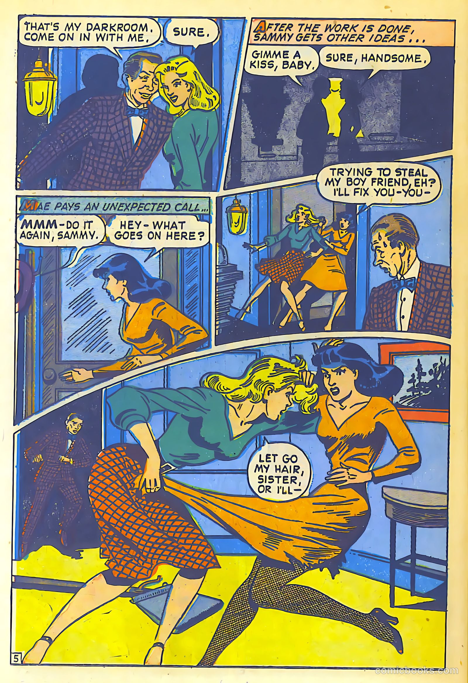 Crime Smashers #3 (1951) — page 21 of 31