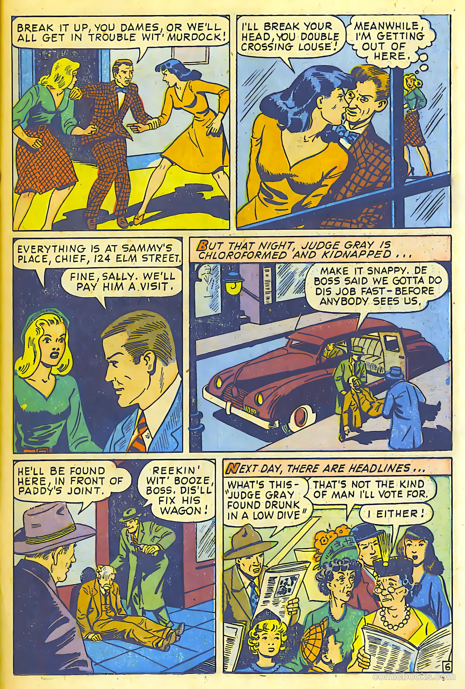 Crime Smashers #3 (1951) — page 22 of 31