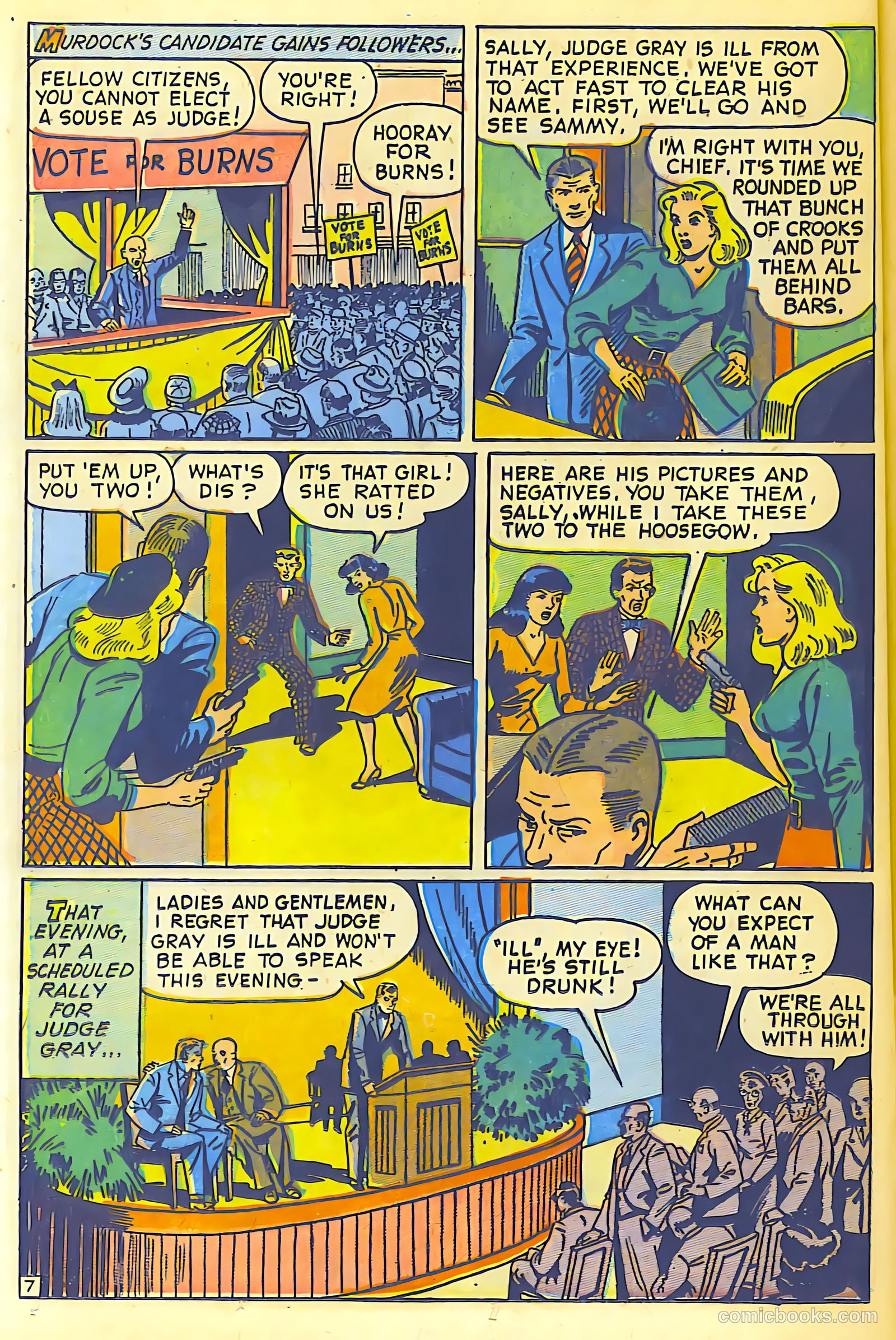 Crime Smashers #3 (1951) — page 23 of 31