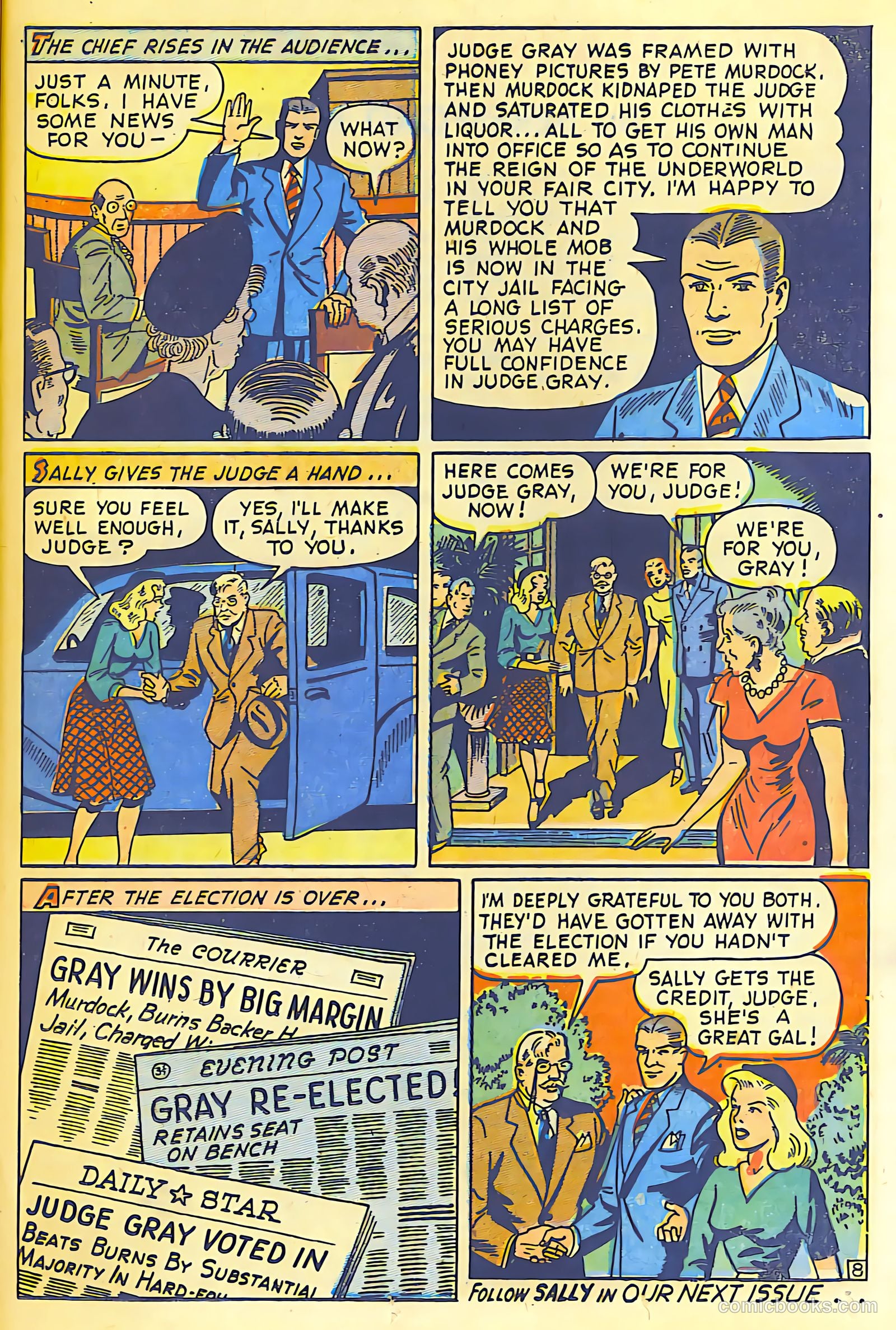 Crime Smashers #3 (1951) — page 24 of 31
