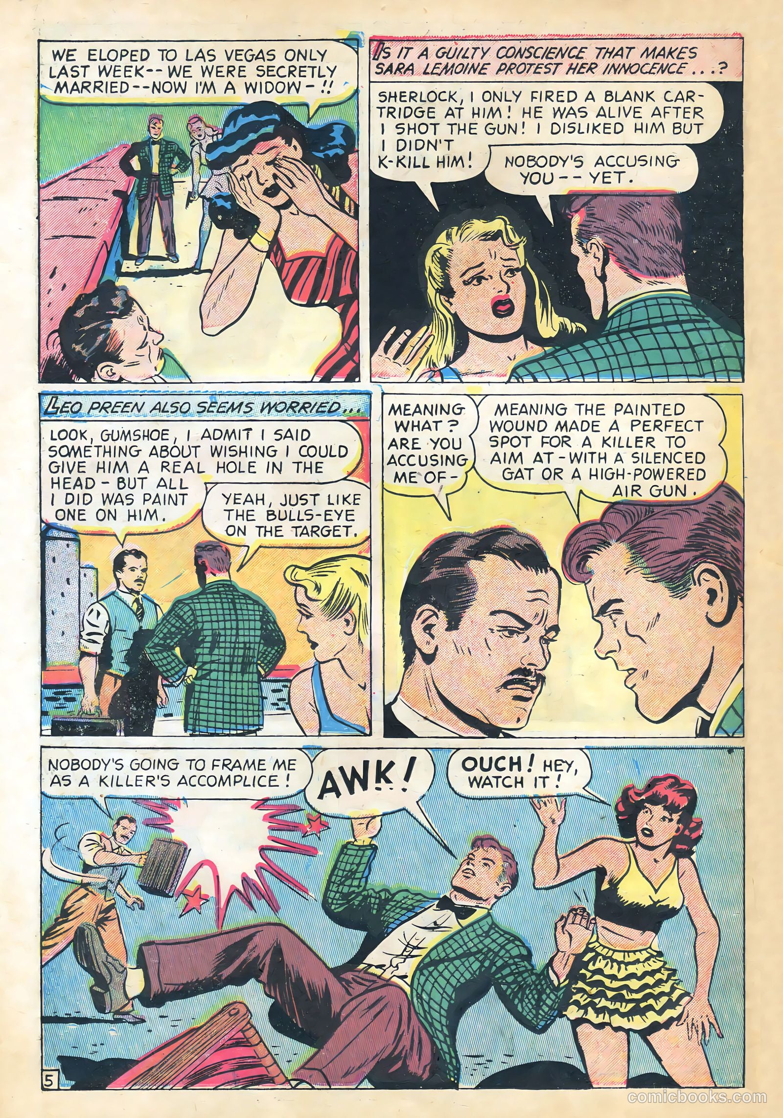Crime Smashers #4 (1951) — page 14