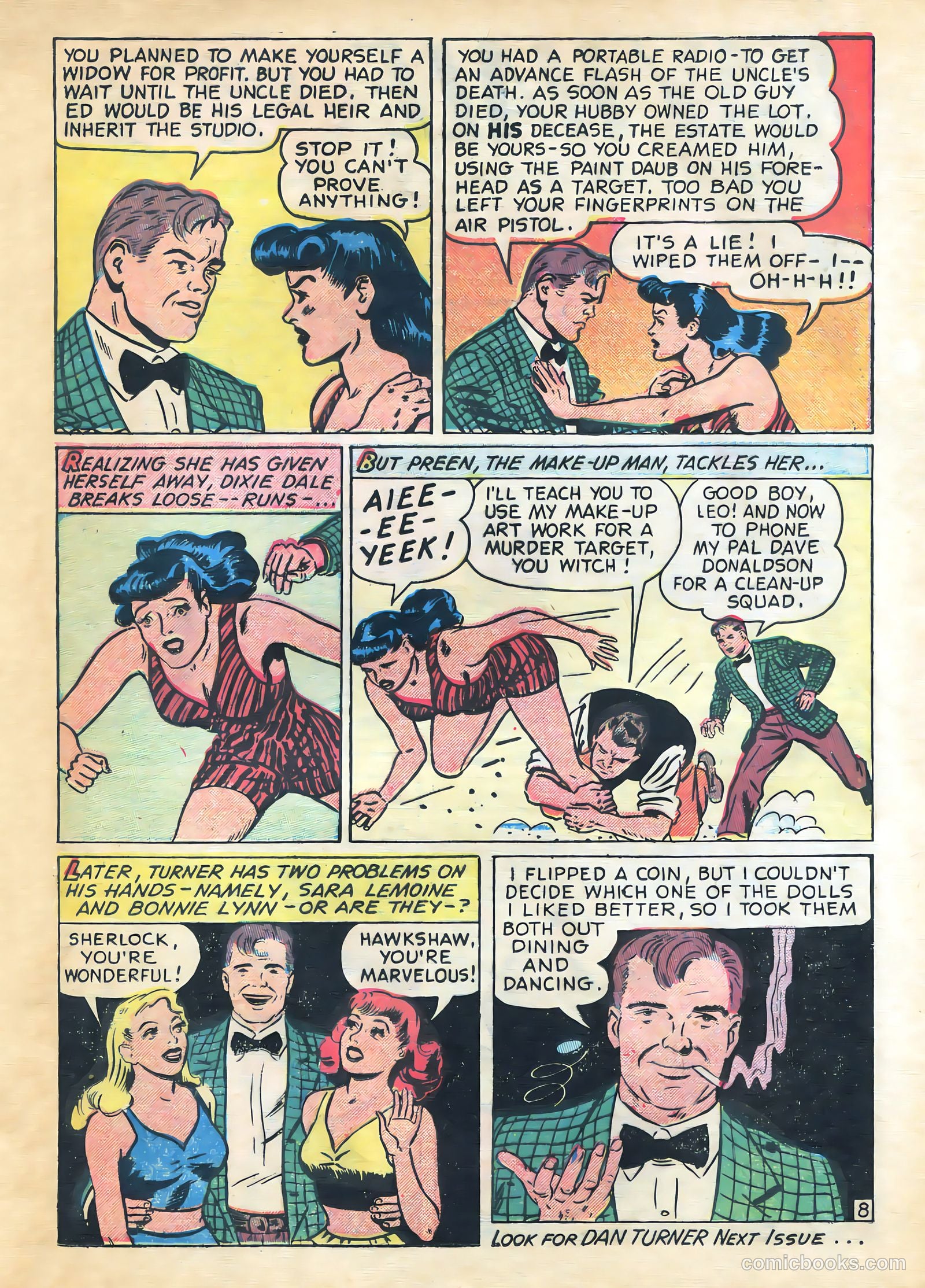 Crime Smashers #4 (1951) — page 17
