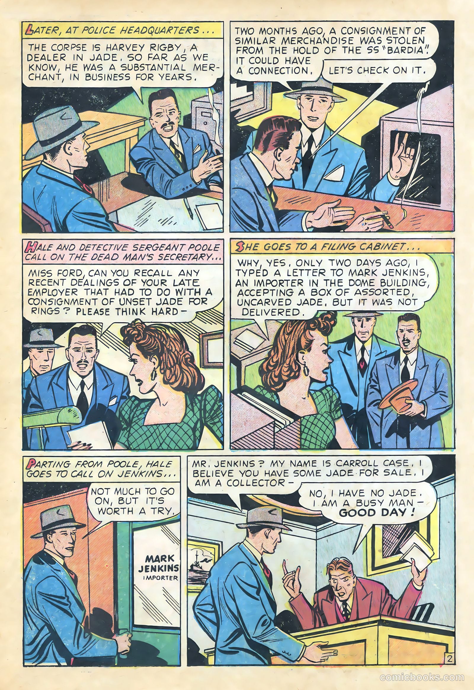 Crime Smashers #4 (1951) — page 19