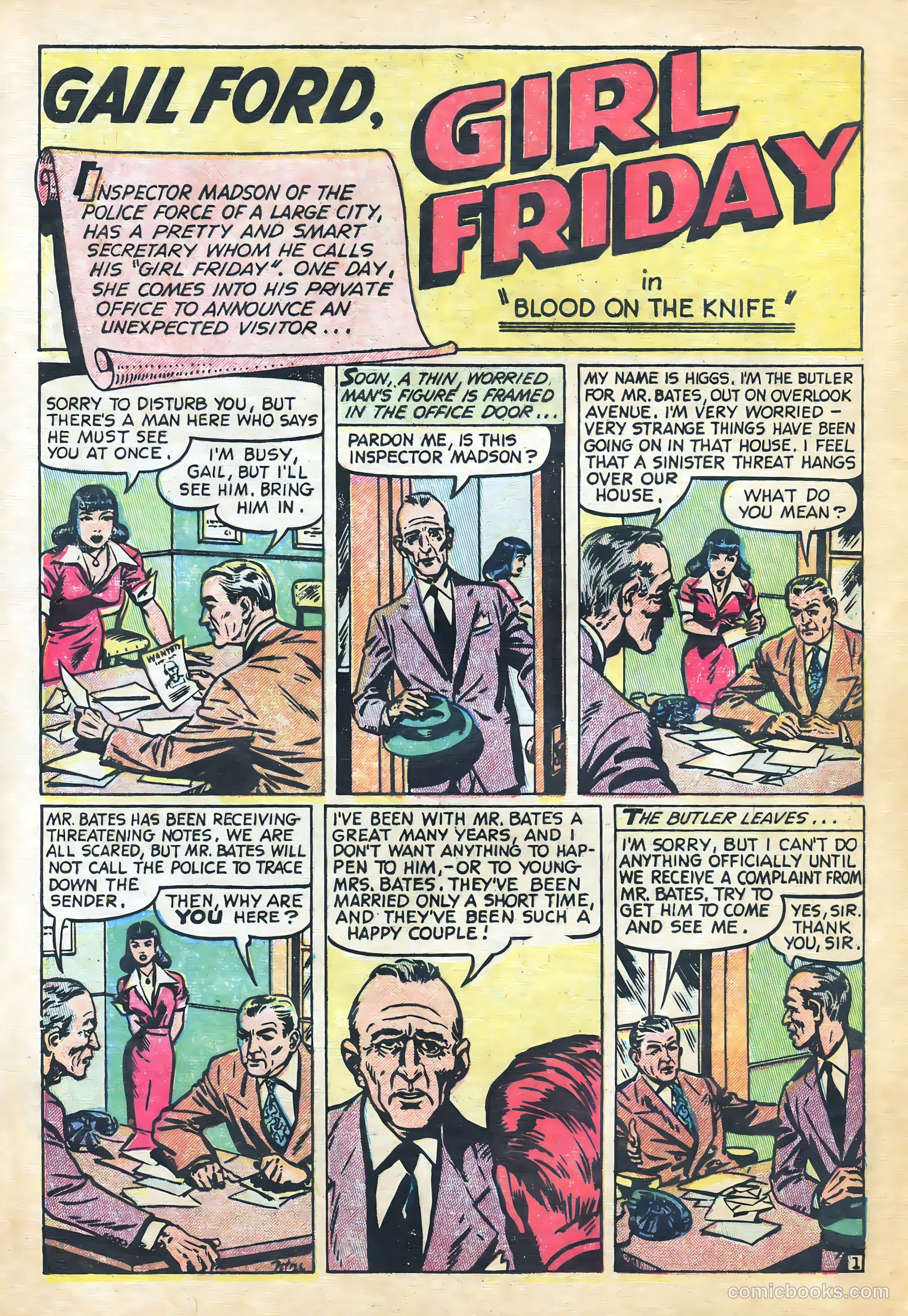Crime Smashers #4 (1951) — page 28