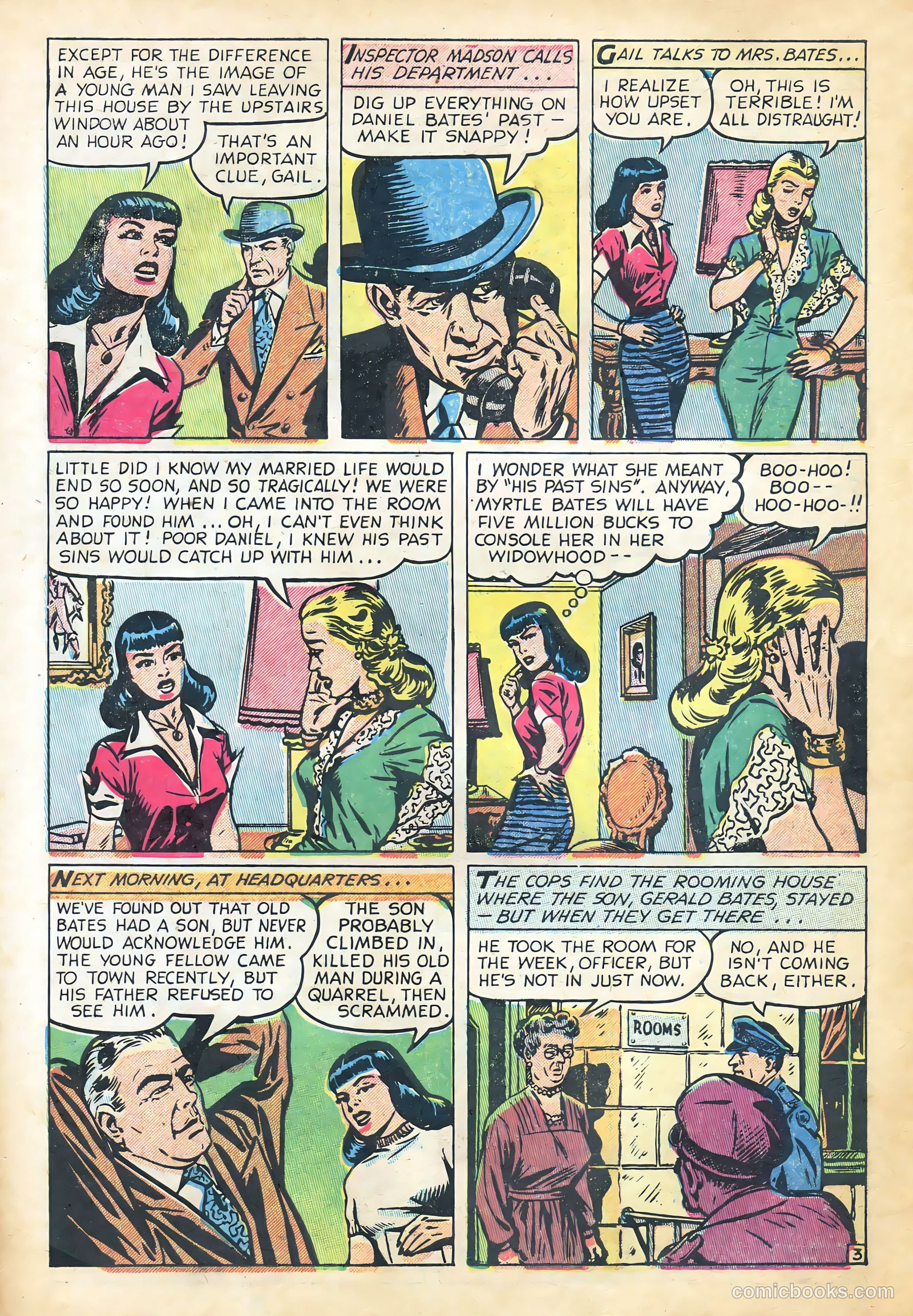 Crime Smashers #4 (1951) — page 30