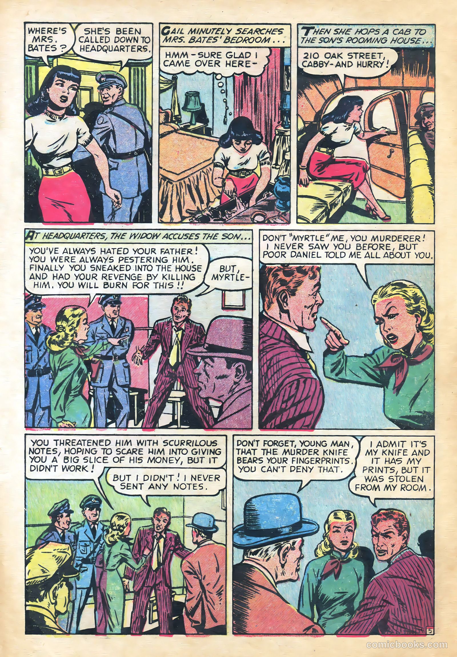 Crime Smashers #4 (1951) — page 32
