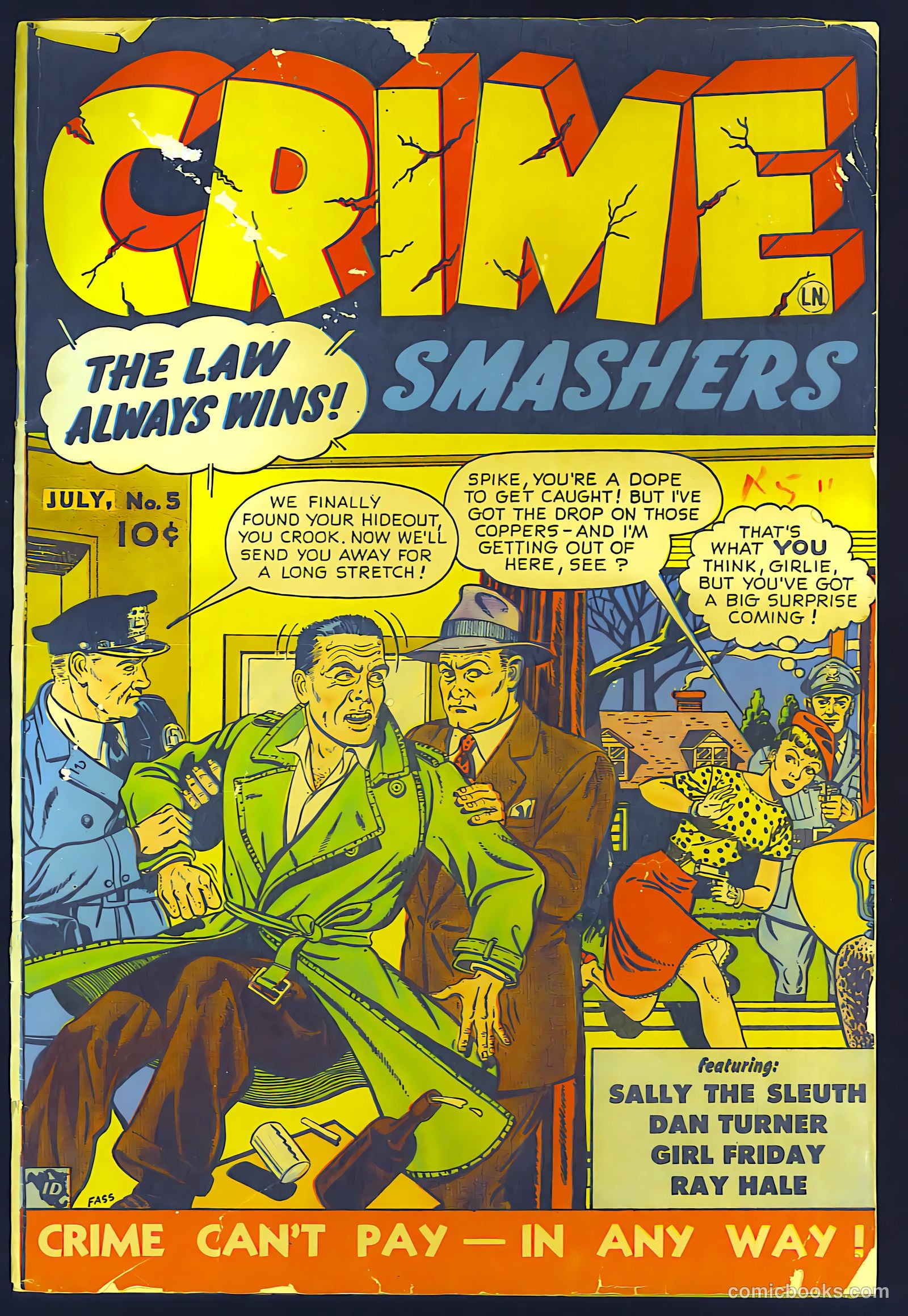 Crime Smashers #5 (1942) — page 1