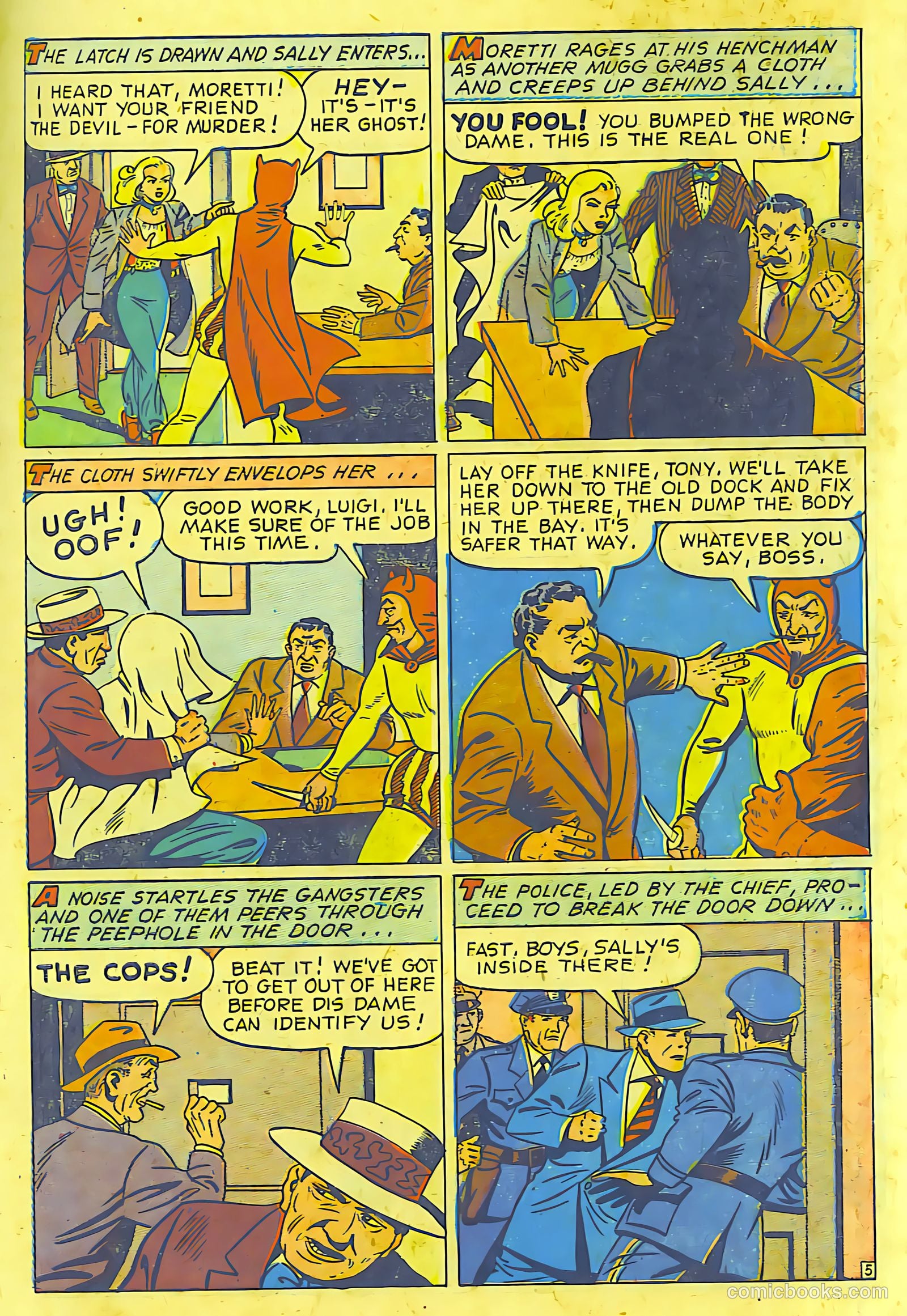 Crime Smashers #5 (1942) — page 6