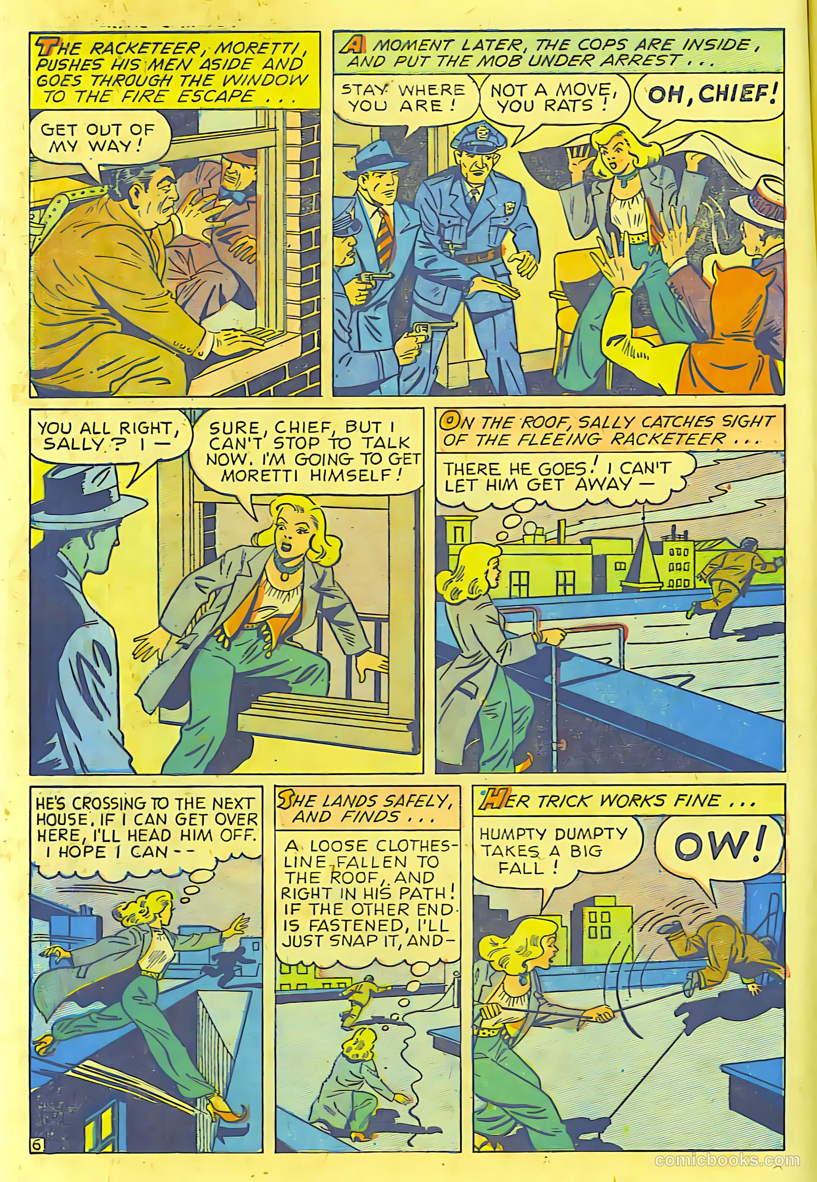Crime Smashers #5 (1942) — page 7