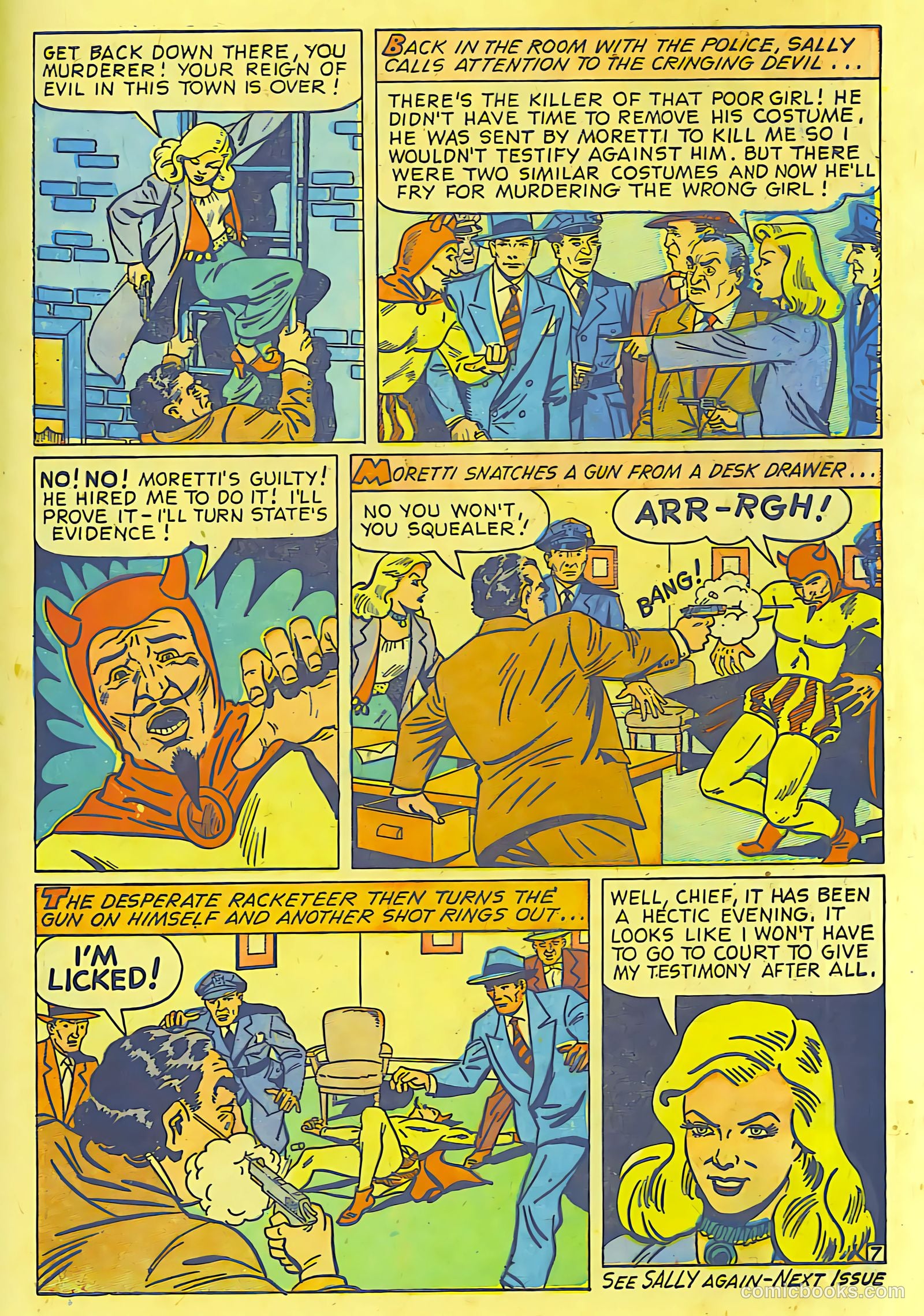 Crime Smashers #5 (1942) — page 8