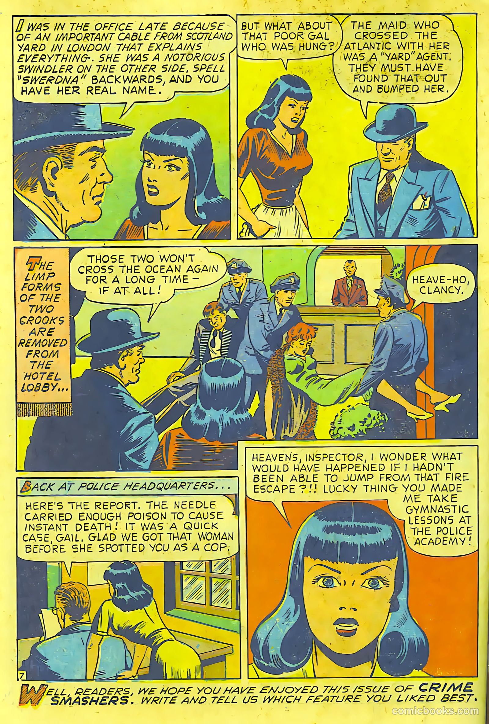Crime Smashers #5 (1942) — page 31