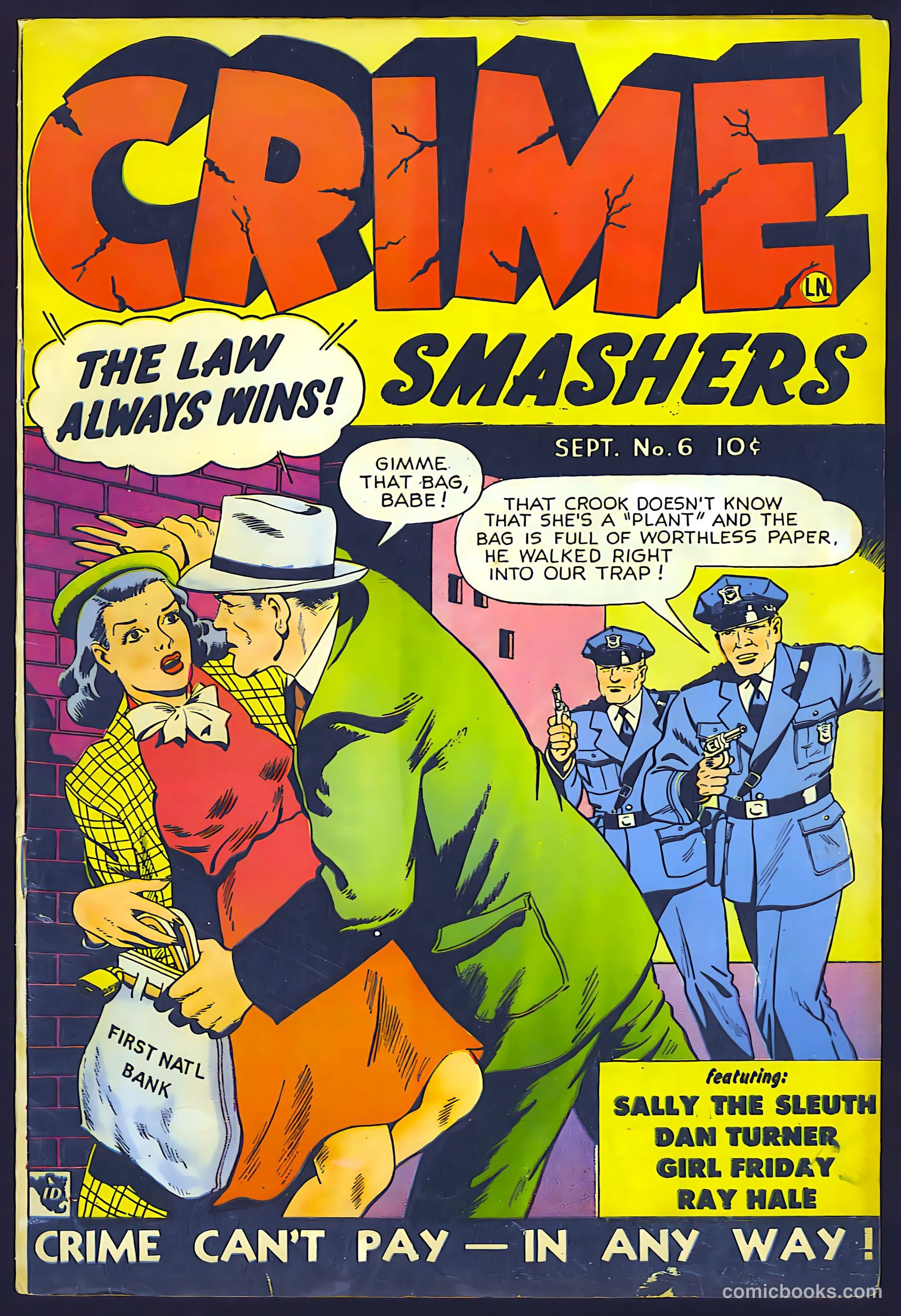 Crime Smashers #6 (1942) — page 1