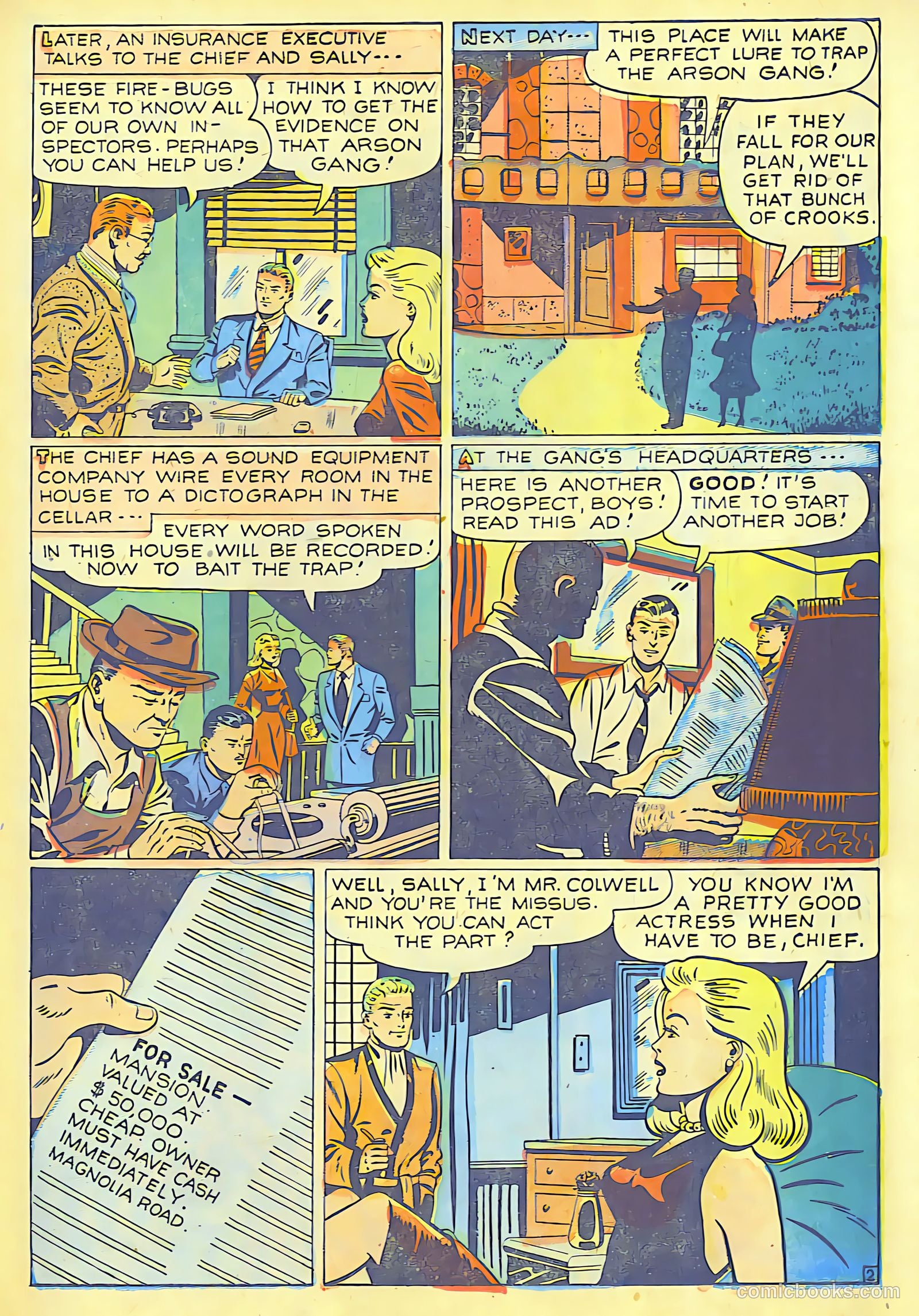 Crime Smashers #6 (1942) — page 10