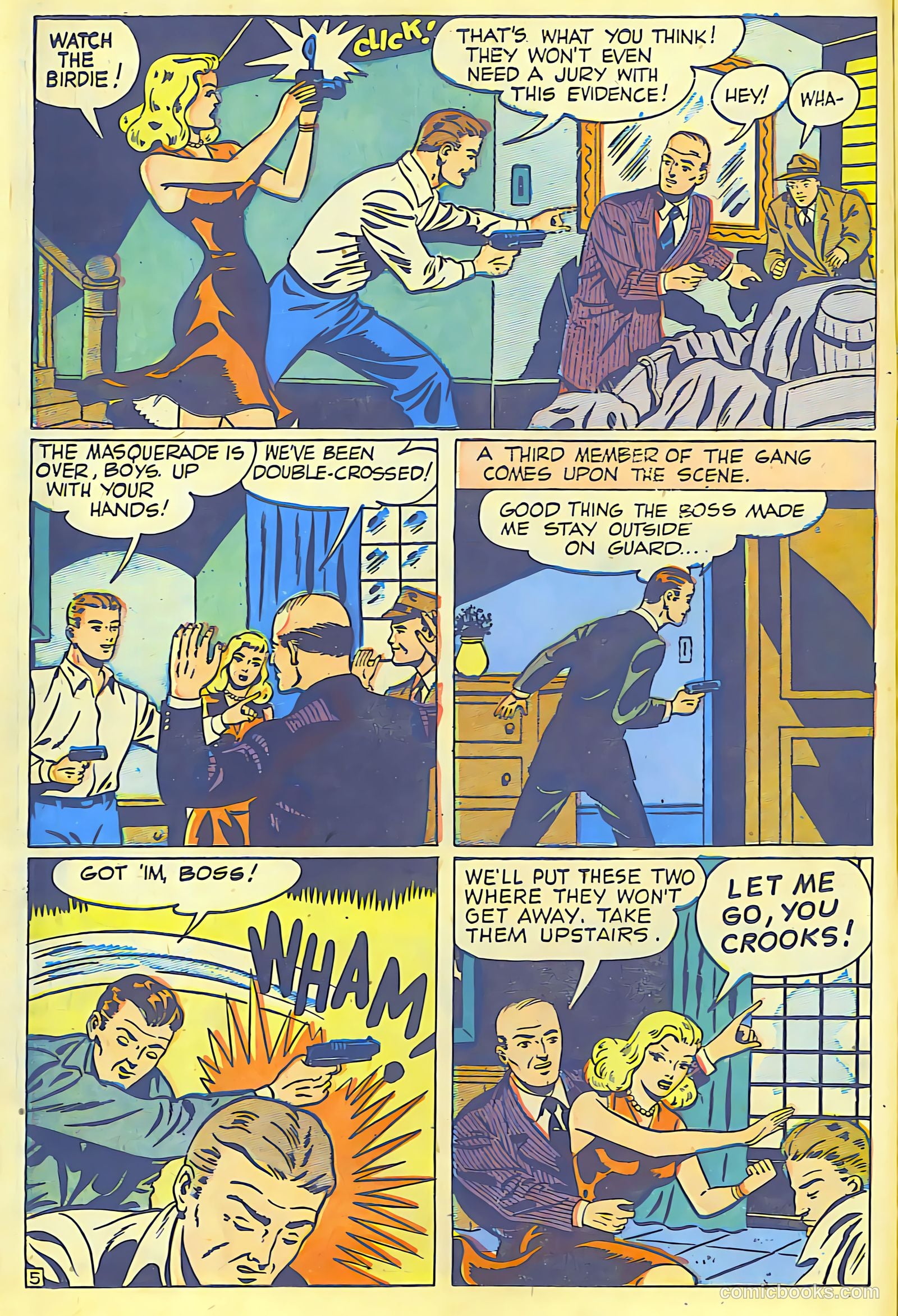Crime Smashers #6 (1942) — page 13