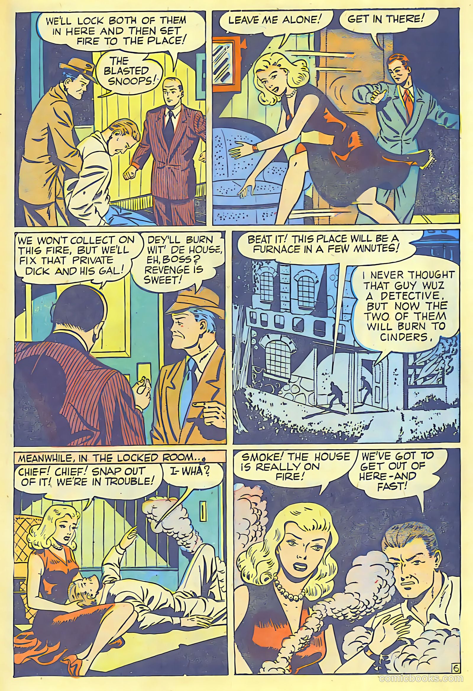 Crime Smashers #6 (1942) — page 14